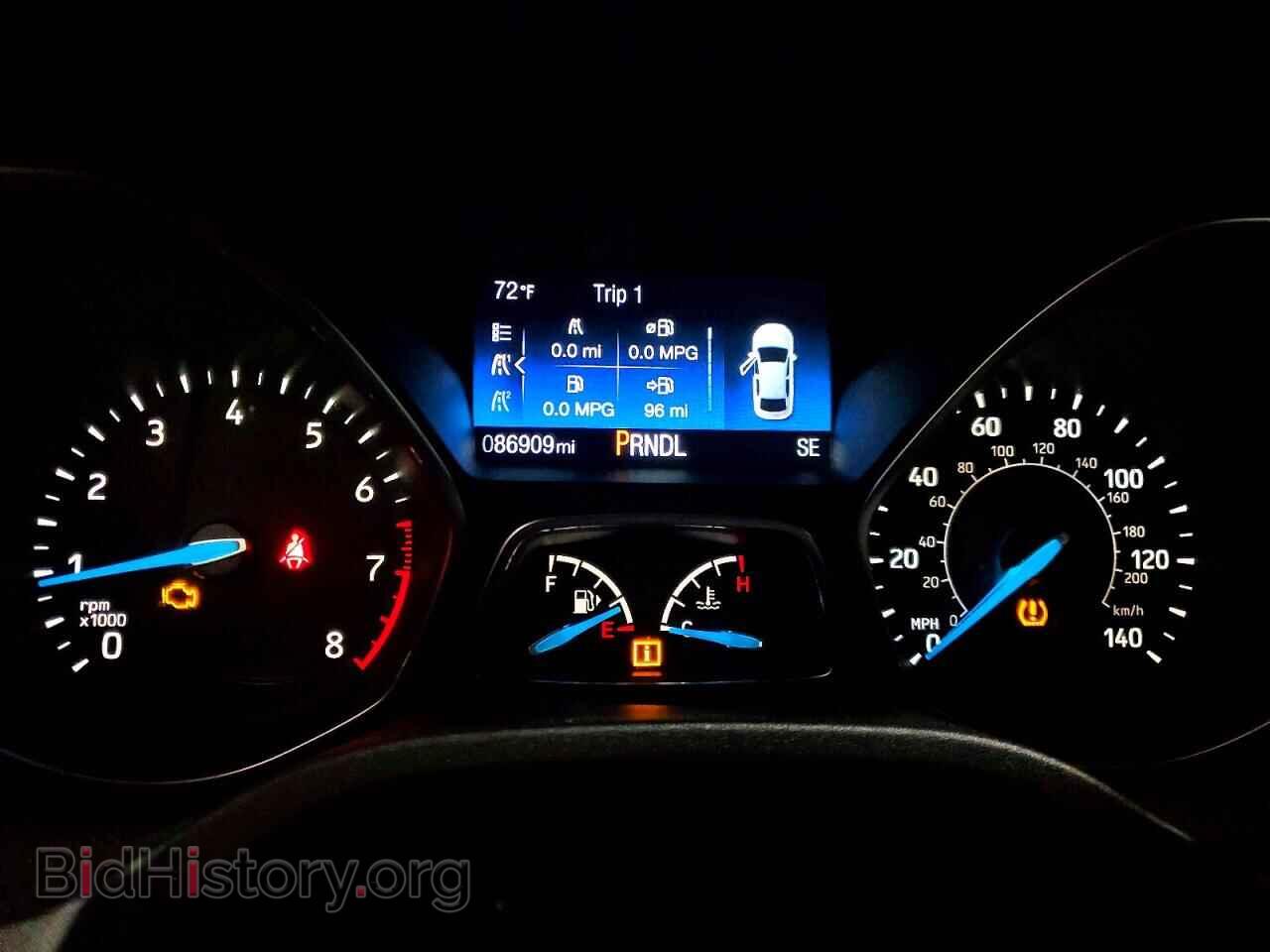 2017 FORD FOCUS - VIN: 1FADP3F2XHL223282 - Фото 9