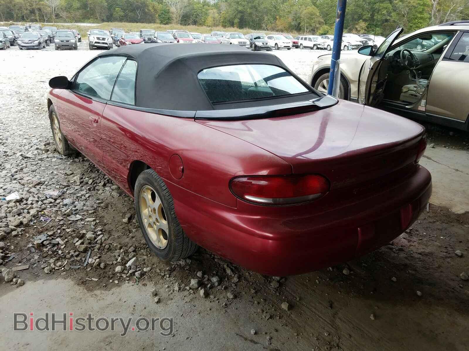 1998 CHRYSLER SEBRING - VIN: 3C3EL55H5WT301498 - Фото 3