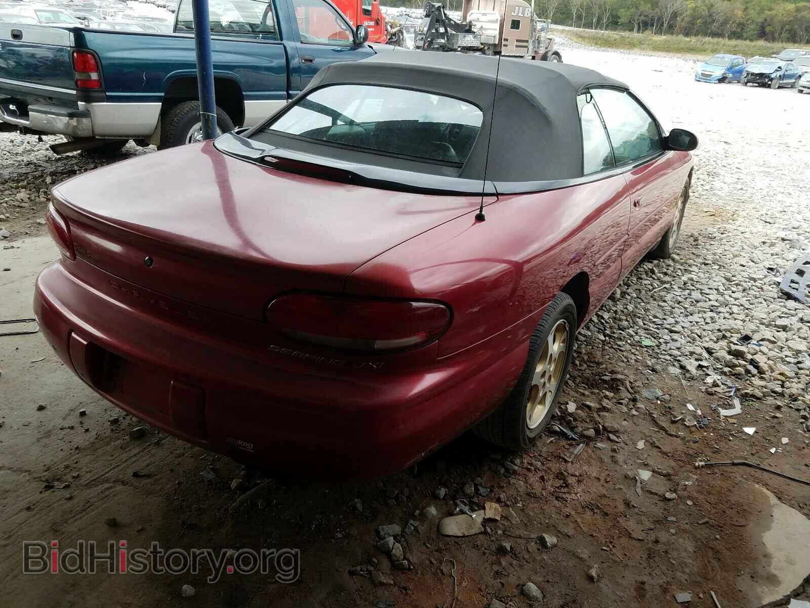 1998 CHRYSLER SEBRING - VIN: 3C3EL55H5WT301498 - Фото 4