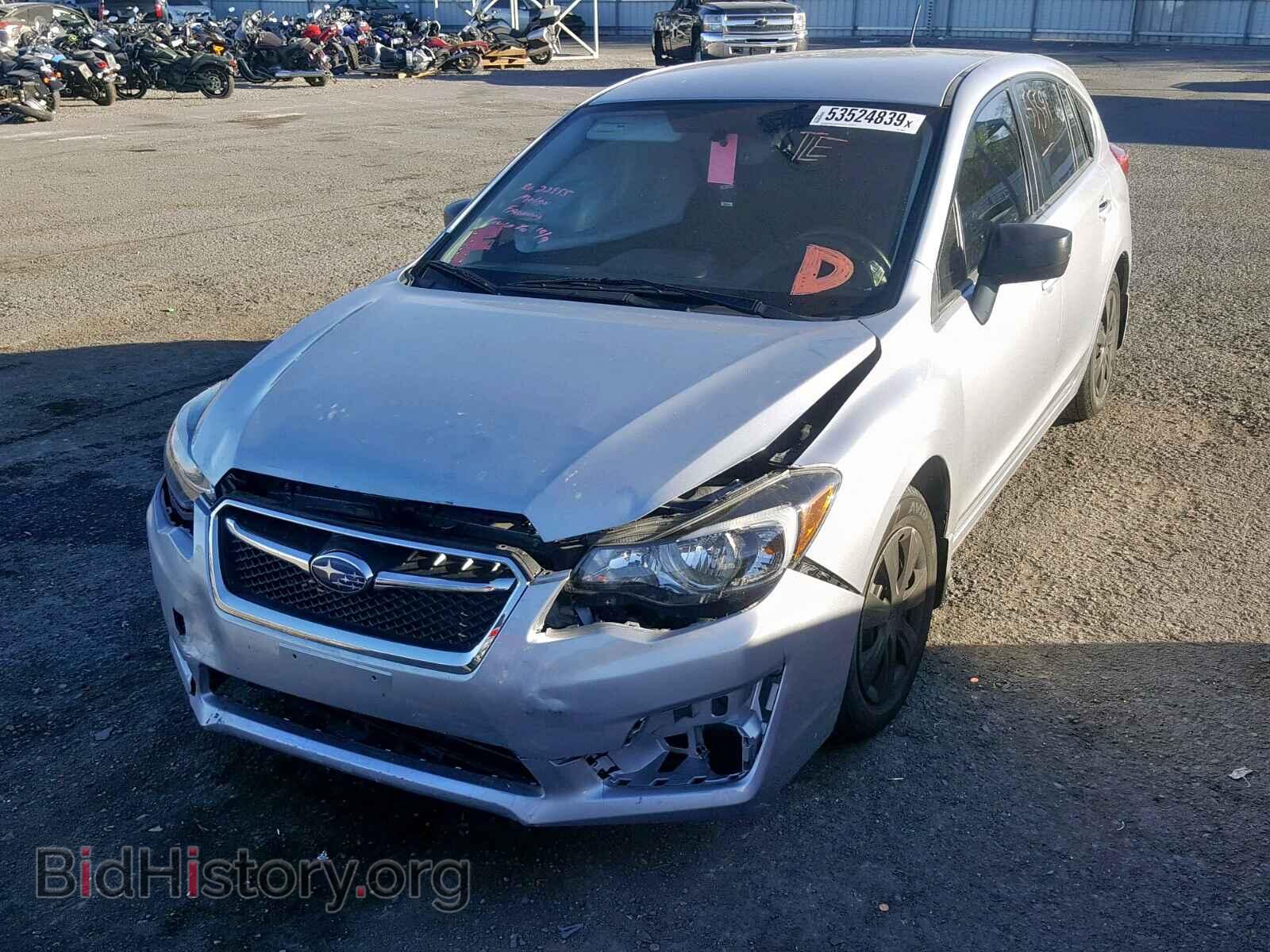 2015 SUBARU IMPREZA - VIN: JF1GPAA66F9320792 - Фото 2