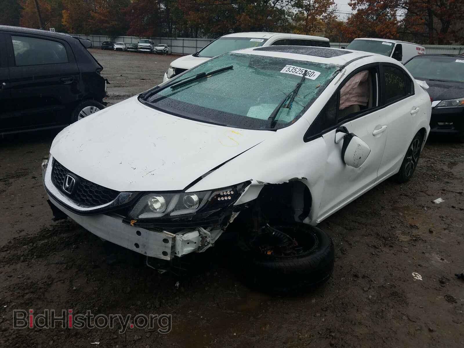 2013 HONDA CIVIC - VIN: 2HGFB2F81DH542241 - Фото 2