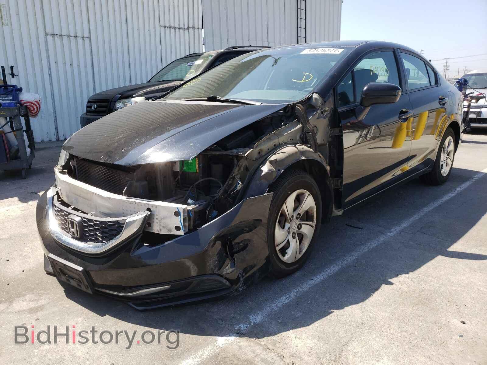 2014 HONDA CIVIC - VIN: 19XFB2F5XEE270211 - Фото 2