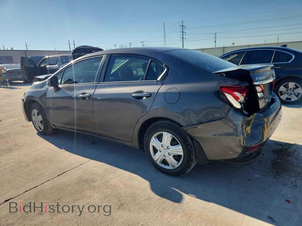 2013 HONDA CIVIC - VIN: 2HGFB2F53DH516875 - Фото 2