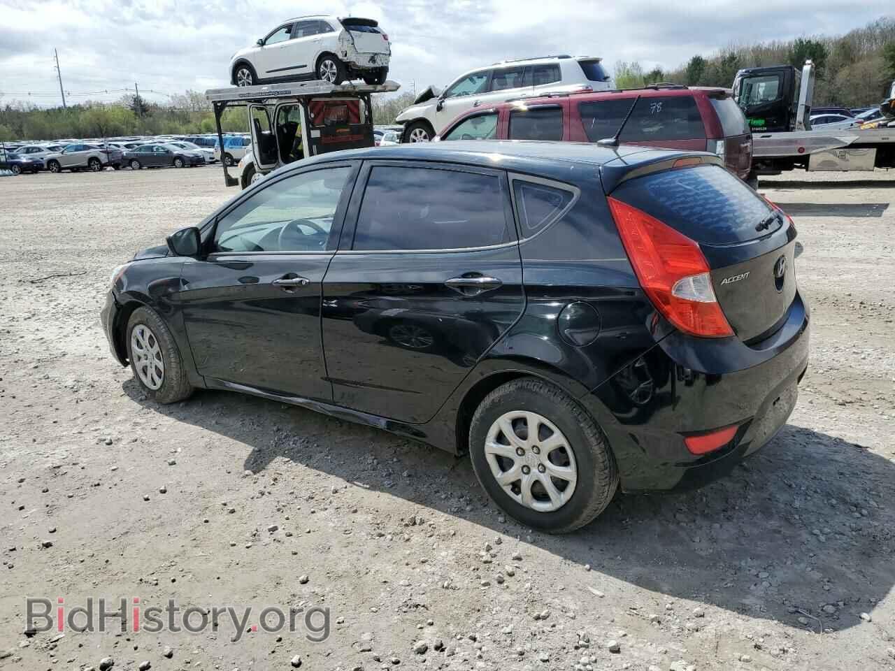 2013 HYUNDAI ACCENT - VIN: KMHCT5AE1DU087753 - Фото 2