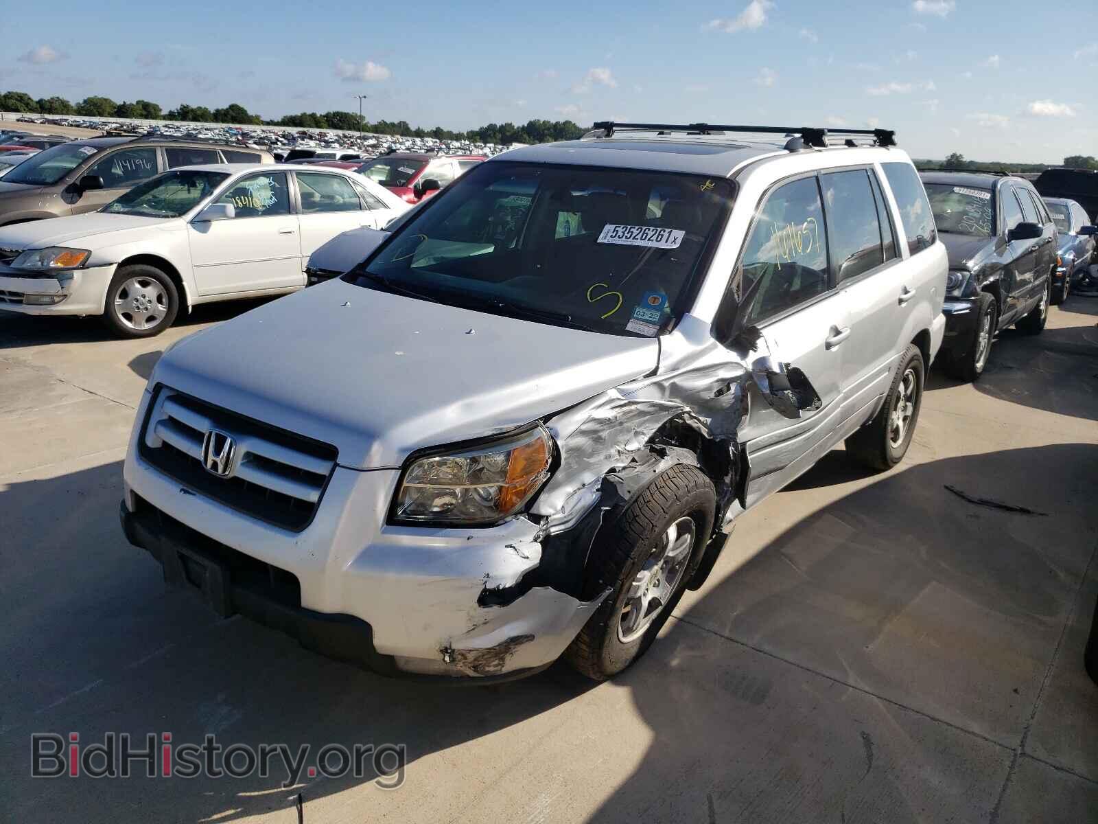 2006 HONDA PILOT - VIN: 5FNYF28656B046424 - Фото 2