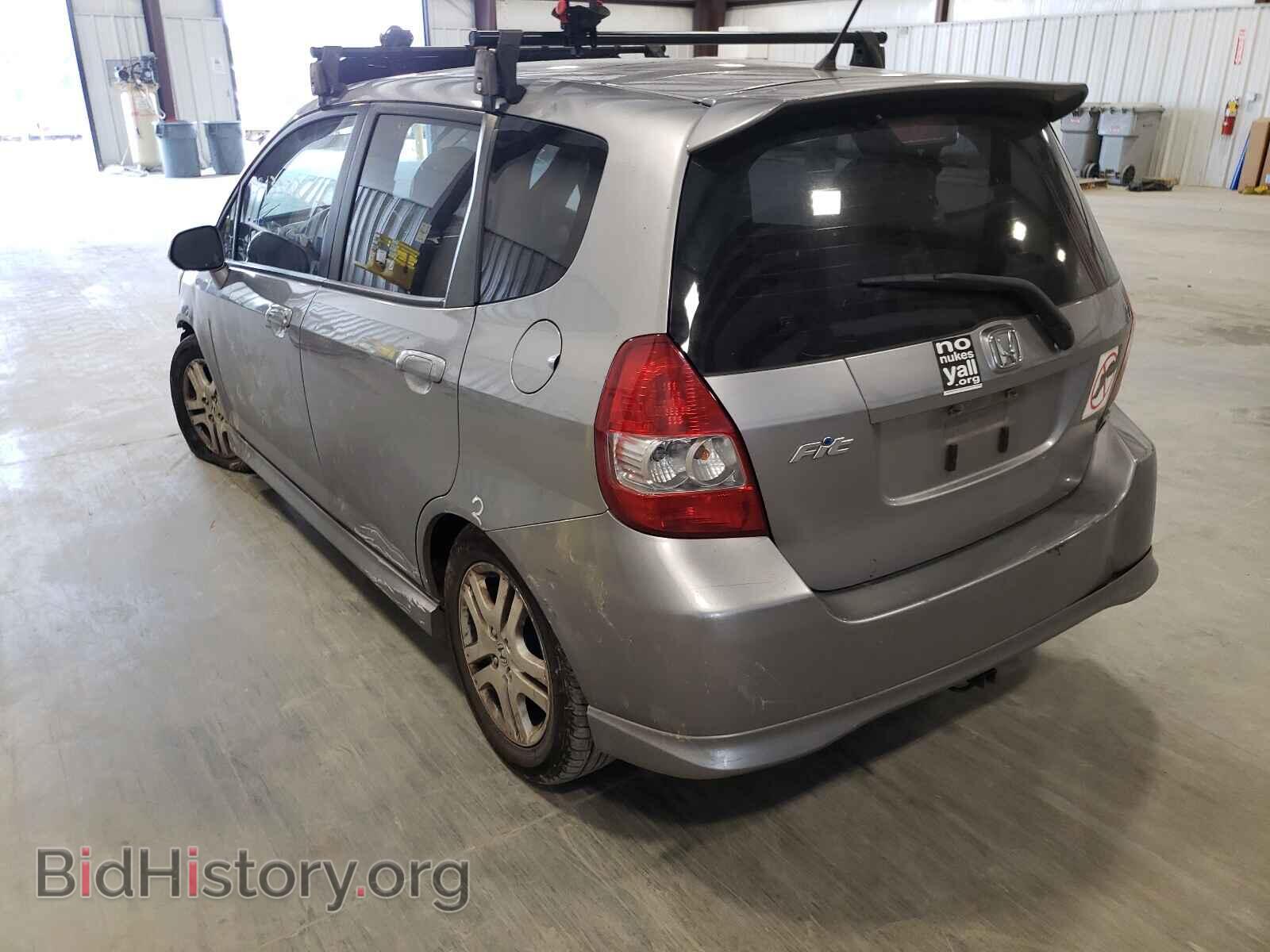 2007 HONDA FIT - VIN: JHMGD38677S032132 - Фото 3