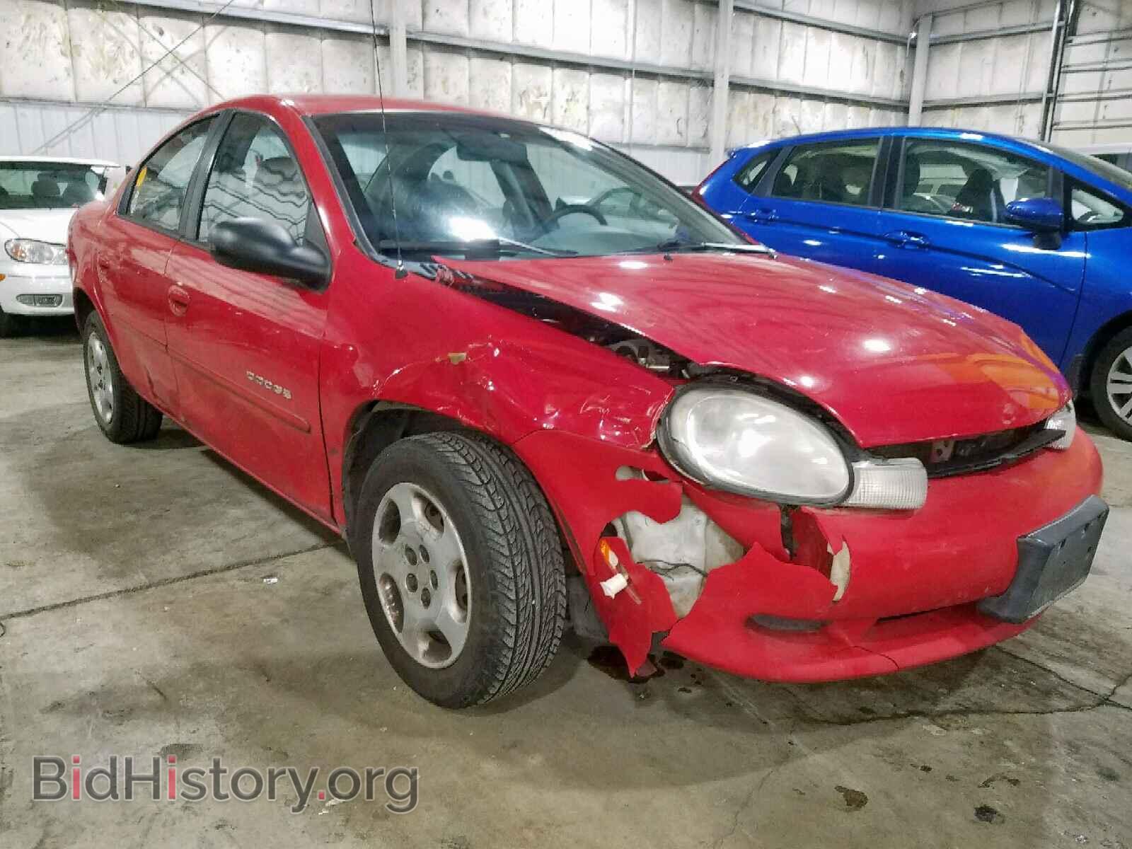 Фотография 1B3ES46C8YD840428 - DODGE NEON 2000