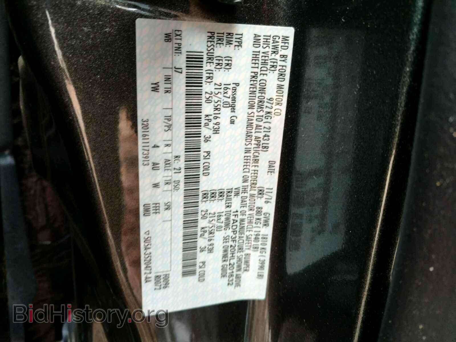 2017 FORD FOCUS SE - VIN: 1FADP3F20HL201632 - Фото 10