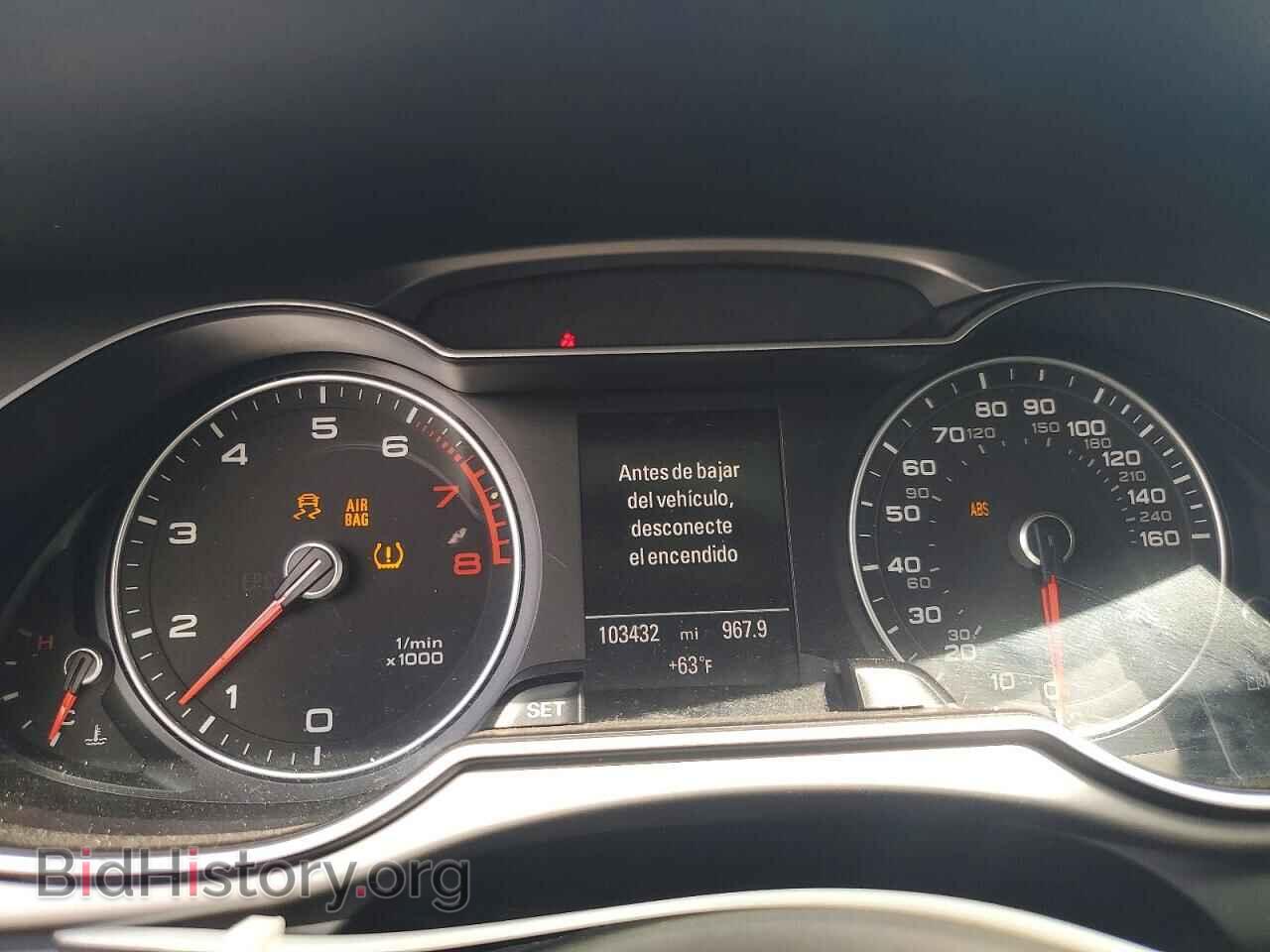 2013 AUDI A4 - VIN: WAUHFAFL8DN027686 - Фото 9