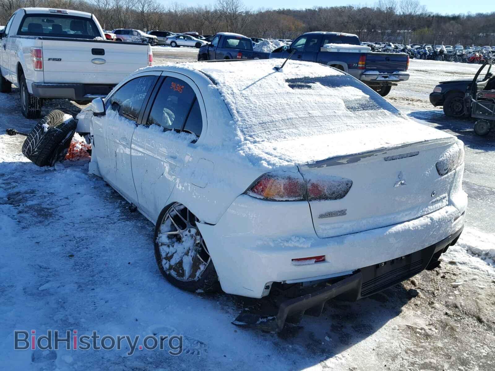 2013 MITSUBISHI EVO - VIN: JA32W5FV2DU011327 - Фото 3