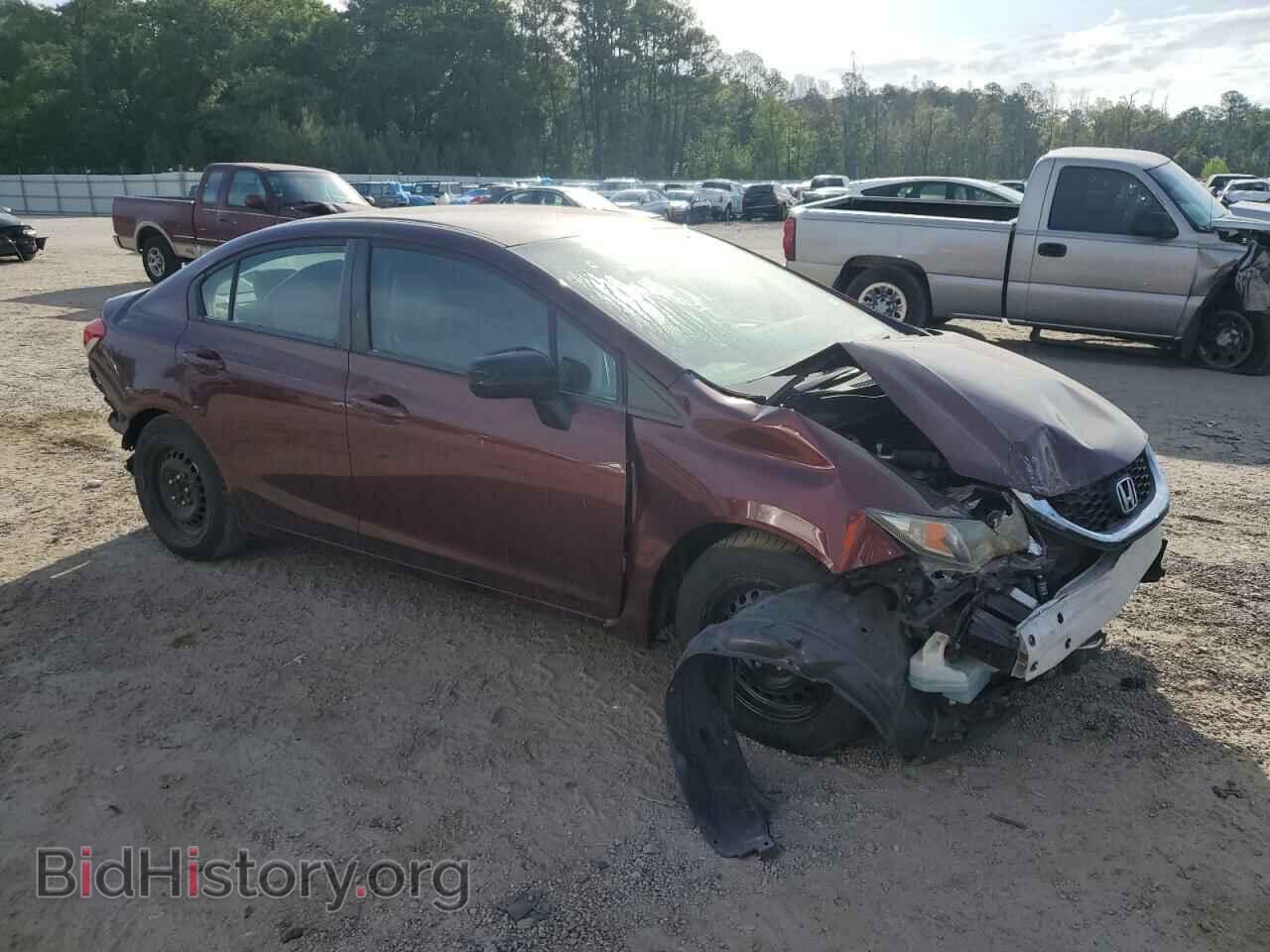 2014 HONDA CIVIC - VIN: 19XFB2F57EE052467 - Фото 4