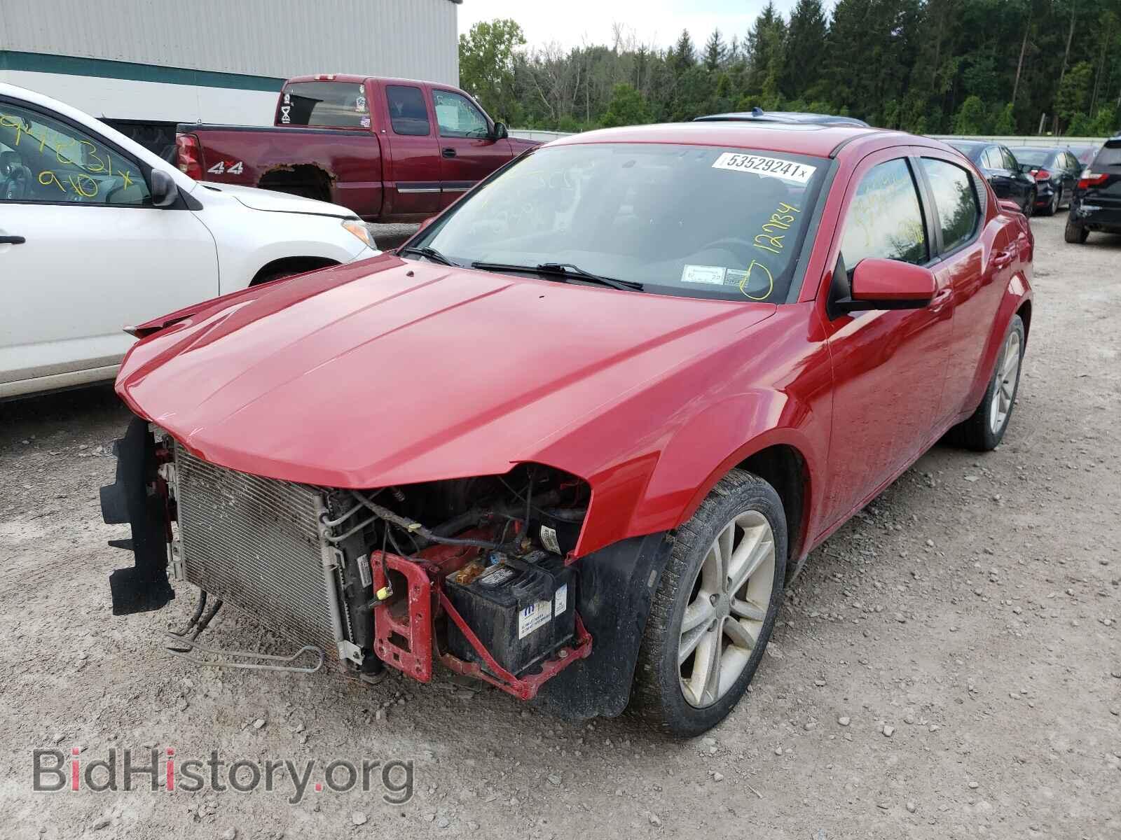 2013 DODGE AVENGER - VIN: 1C3CDZCB6DN603552 - Фото 2