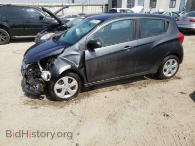2019 Chevrolet SPARK LS, gray — VIN KL8CB6SA6KC812199, Copart