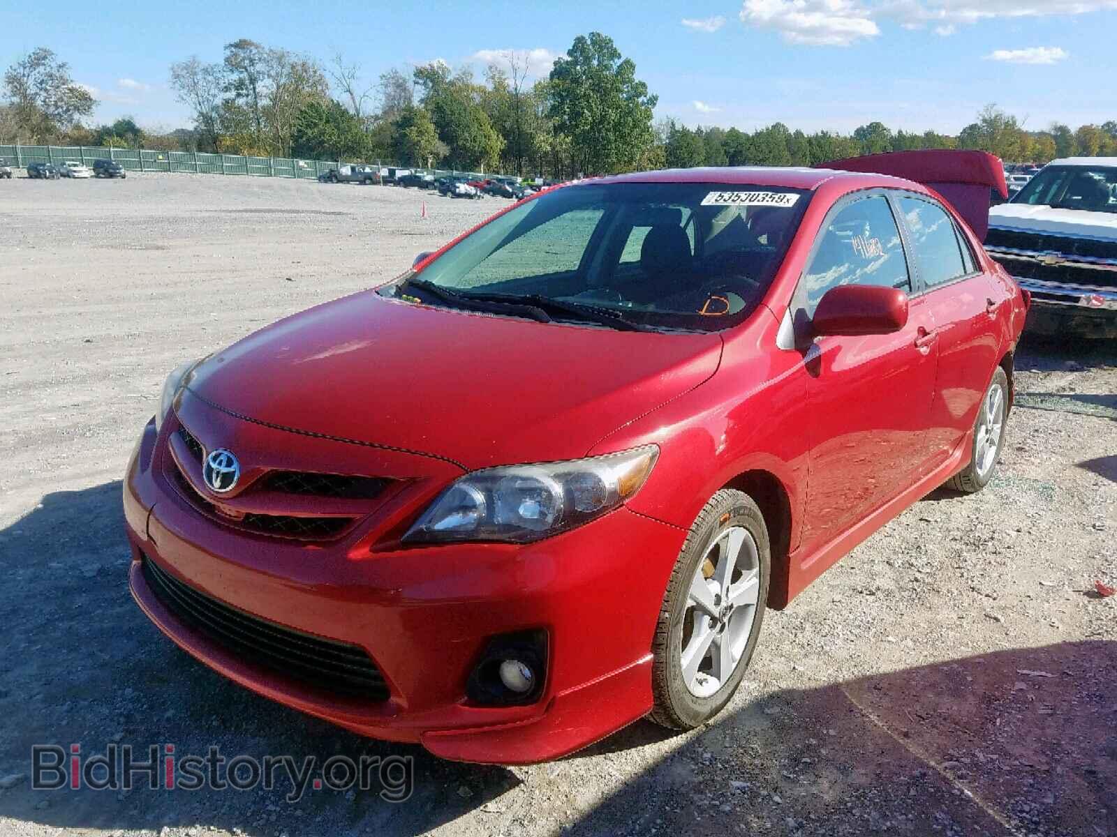 2012 TOYOTA COROLLA BA - VIN: 2T1BU4EE0CC779211 - Фото 2