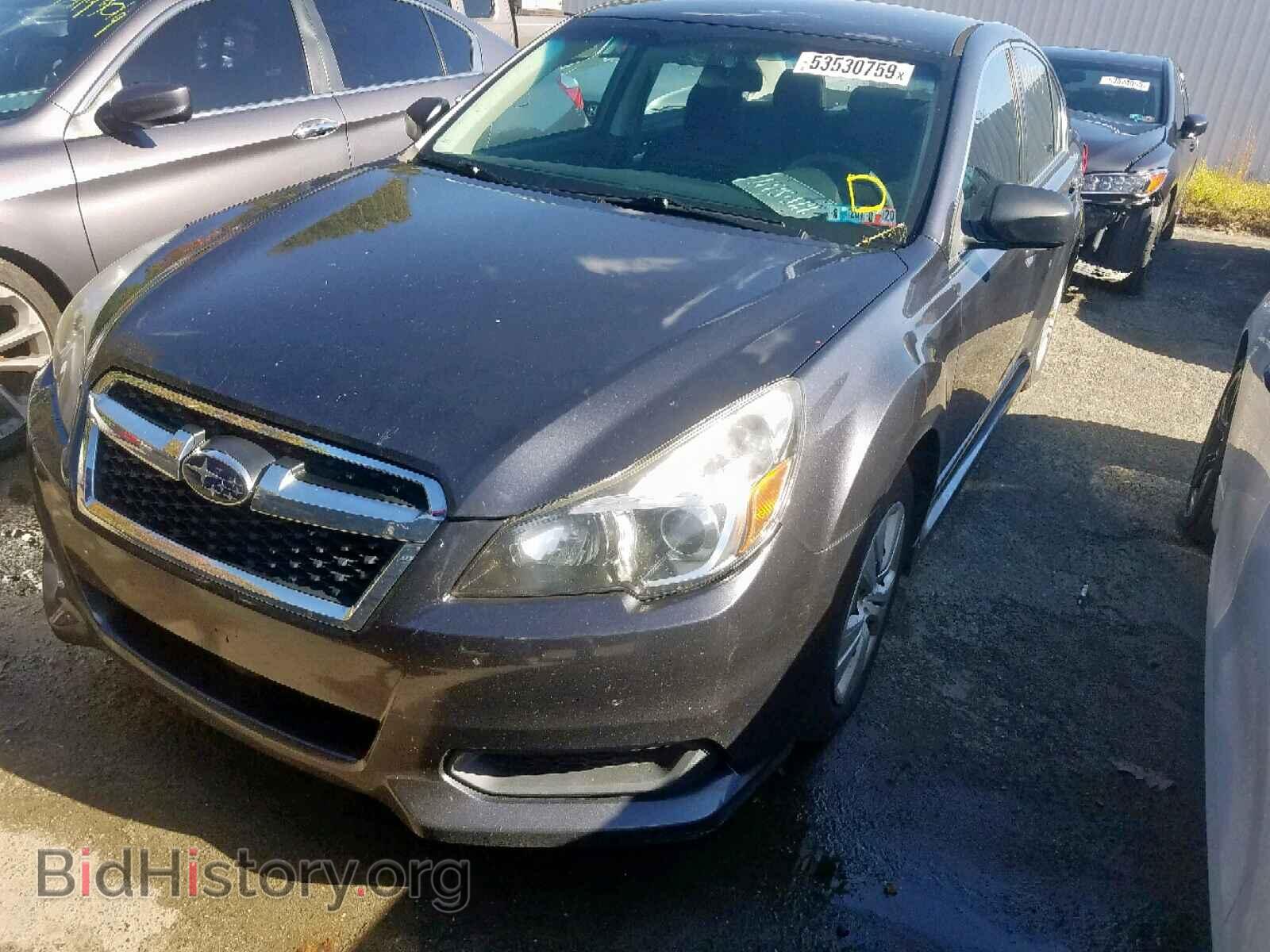 2013 SUBARU LEGACY - VIN: 4S3BMBA69D3034325 - Фото 2