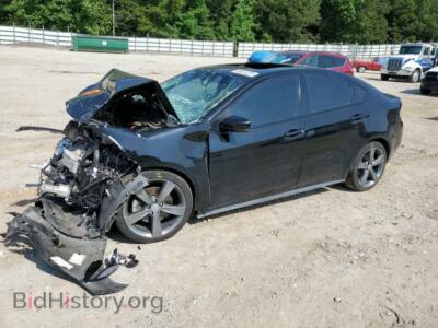 2015 Dodge DART Dart GT, черный — VIN 1C3CDFEB7FD112234, Copart