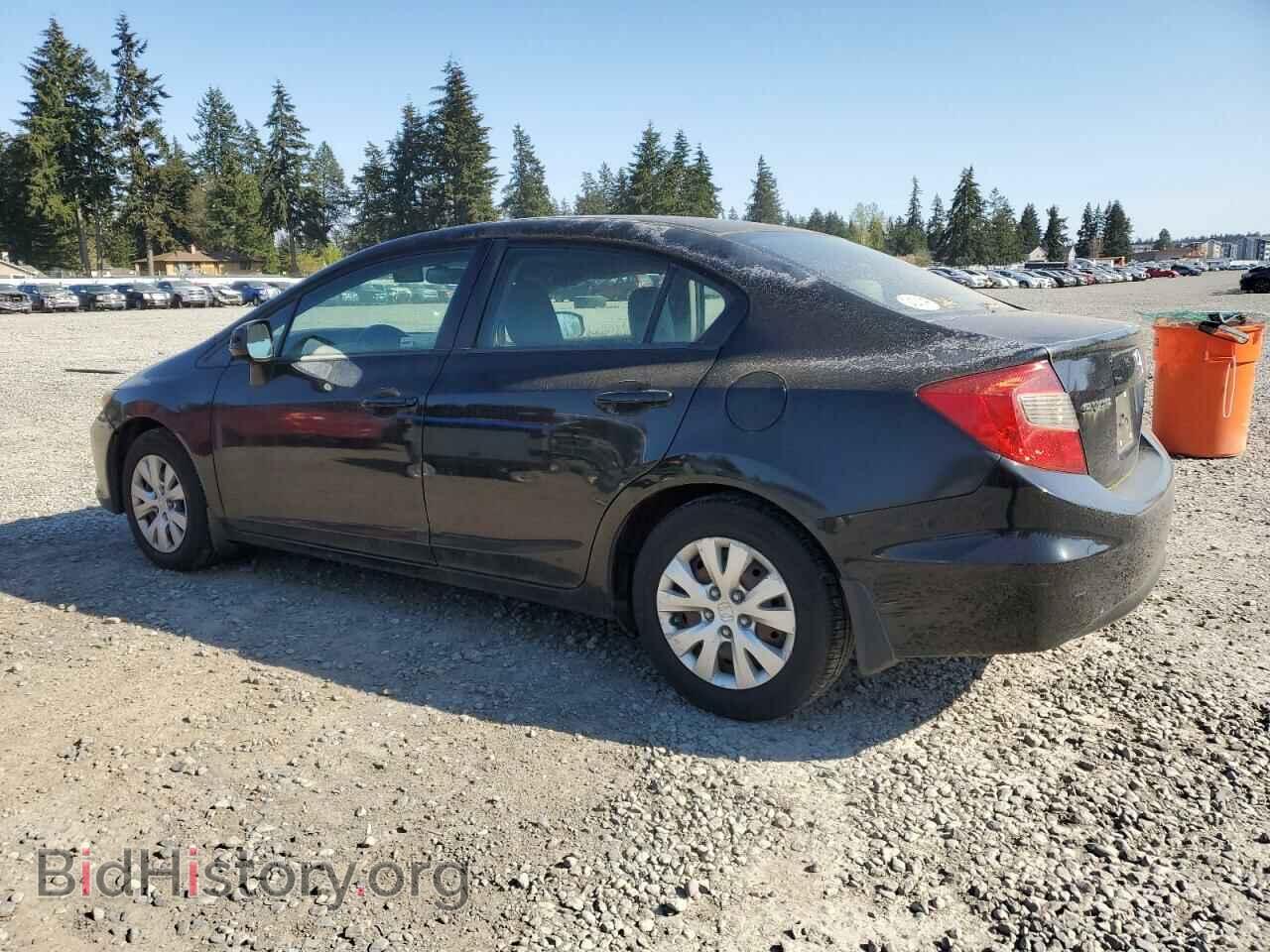 2012 HONDA CIVIC - VIN: 2HGFB2F52CH525758 - Фото 2