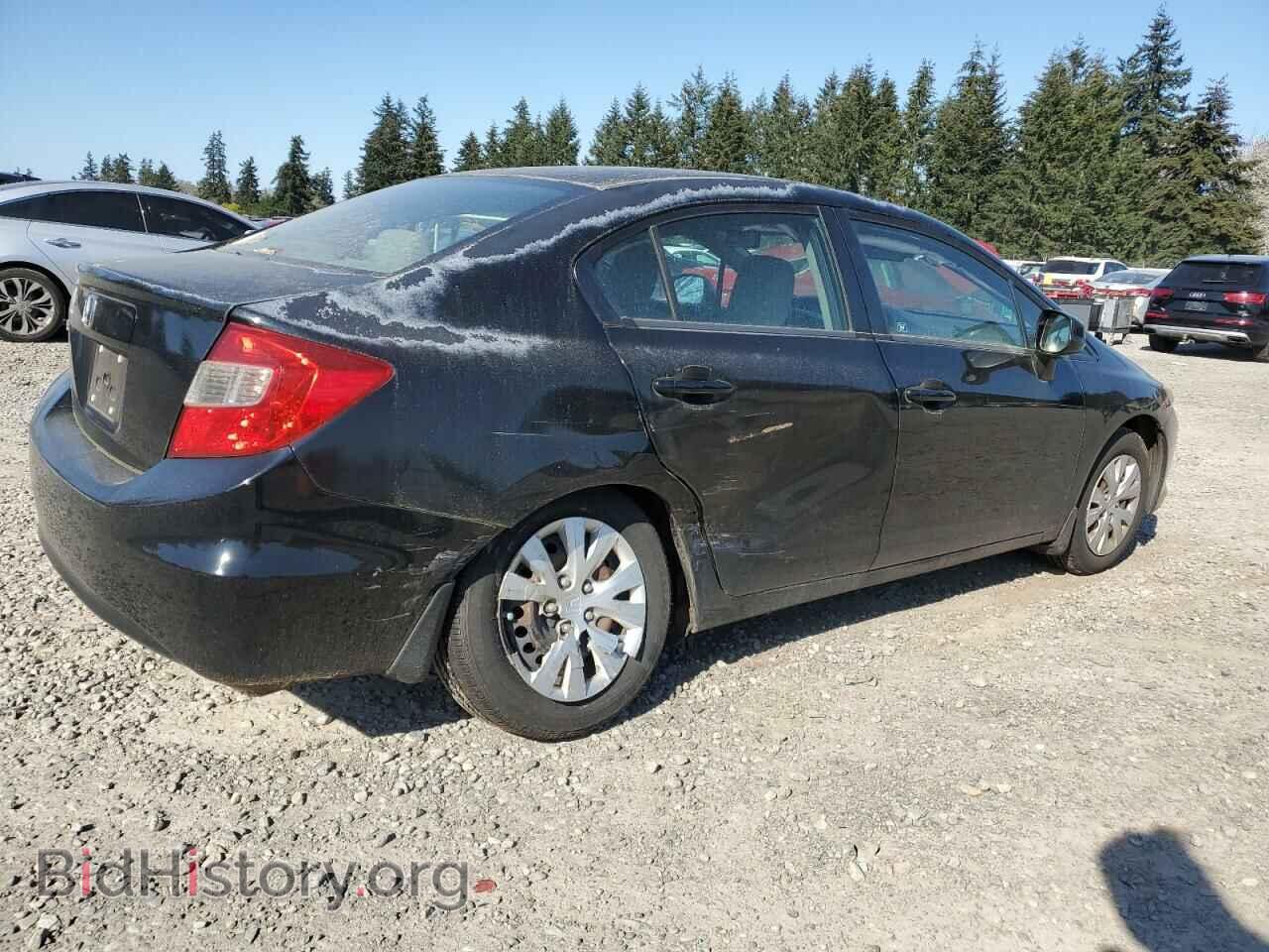 2012 HONDA CIVIC - VIN: 2HGFB2F52CH525758 - Фото 3
