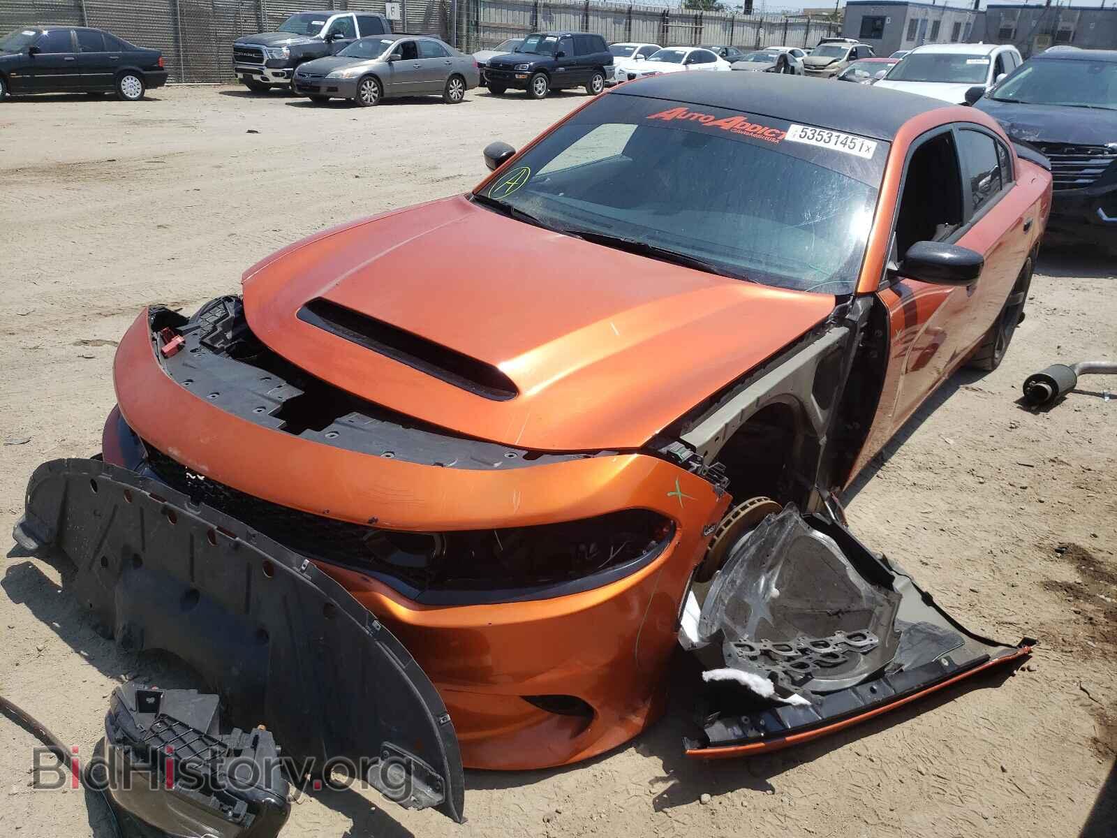 2019 DODGE CHARGER - VIN: 2C3CDXGJ2KH602992 - Фото 2