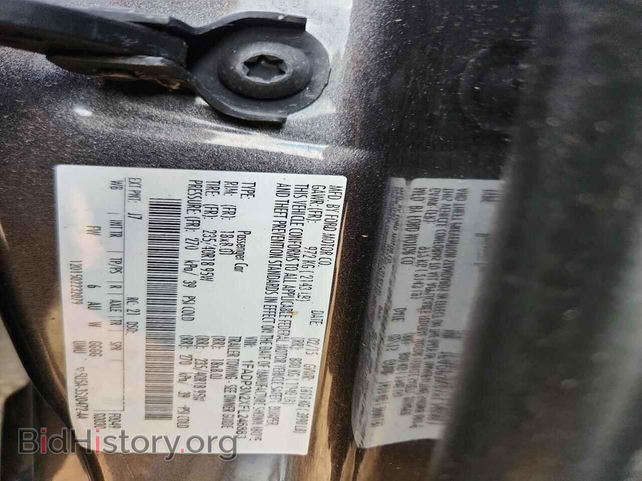 2015 FORD FOCUS - VIN: 1FADP3N2XFL246883 - Photo 13