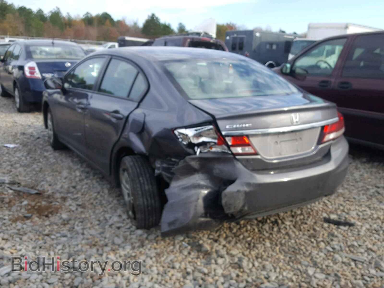 2014 HONDA CIVIC LX - VIN: 19XFB2F5XEE005773 - Фото 3