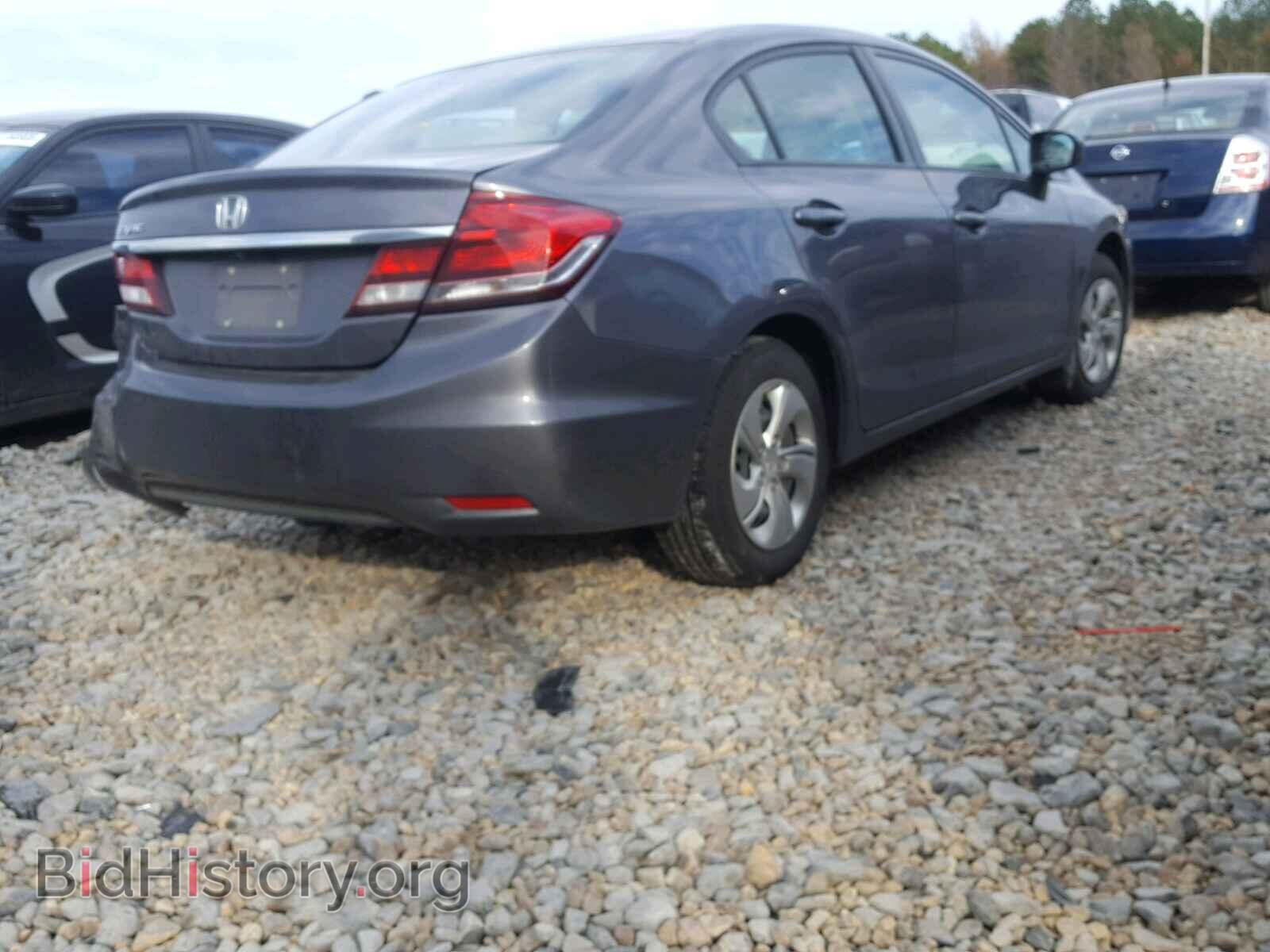 2014 HONDA CIVIC LX - VIN: 19XFB2F5XEE005773 - Фото 4
