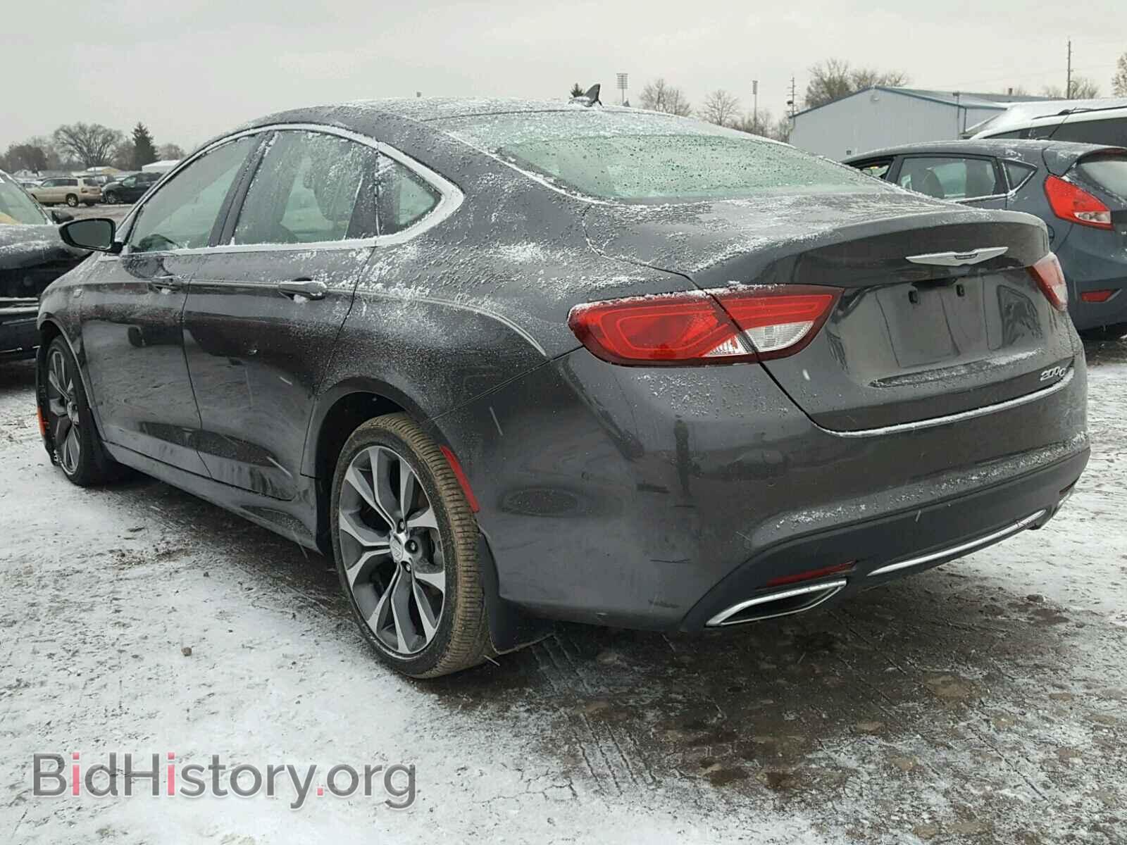 2015 CHRYSLER 200 - VIN: 1C3CCCCG0FN520181 - Фото 3