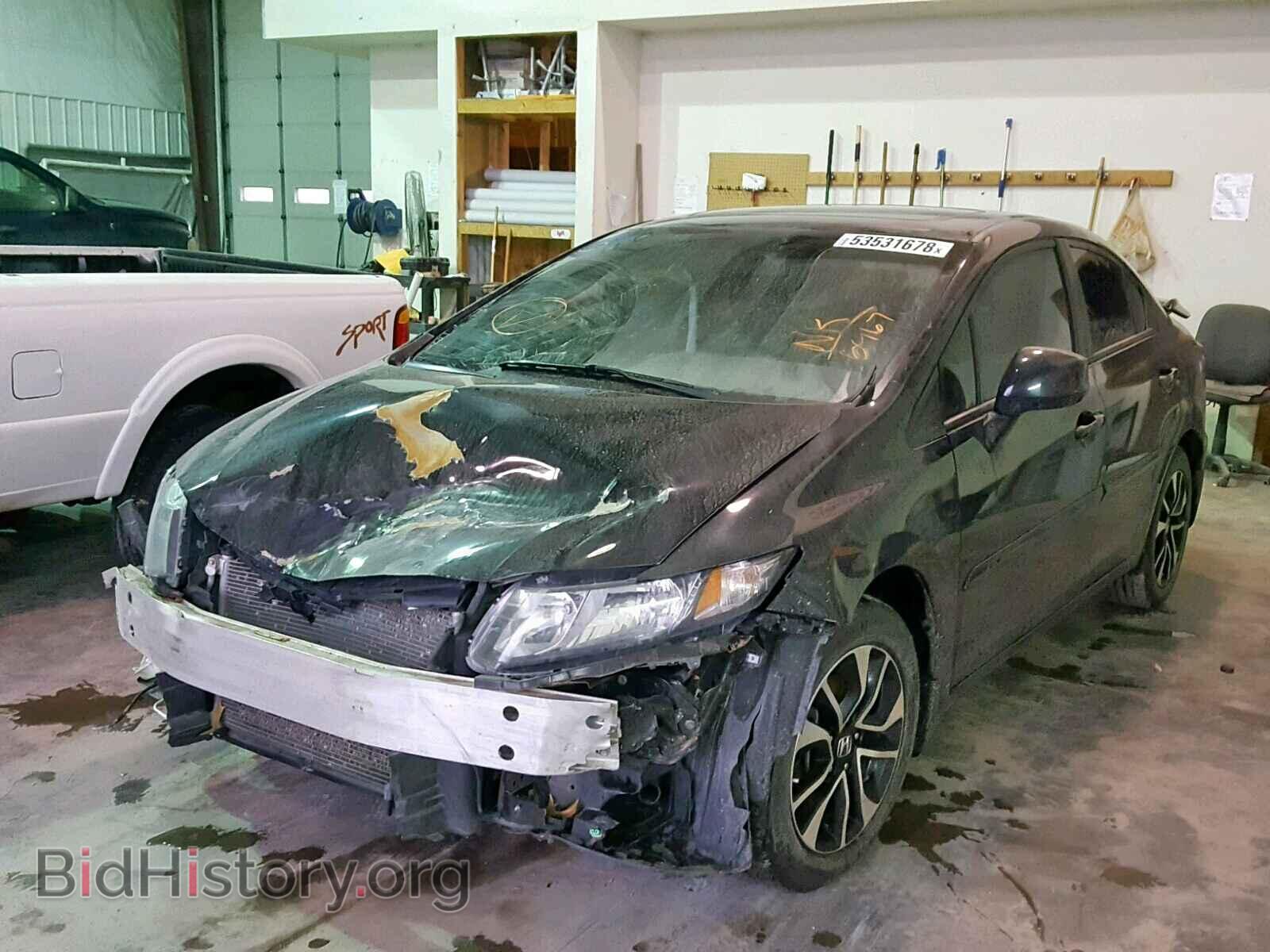 2013 HONDA CIVIC - VIN: 19XFB2F96DE046967 - Фото 2