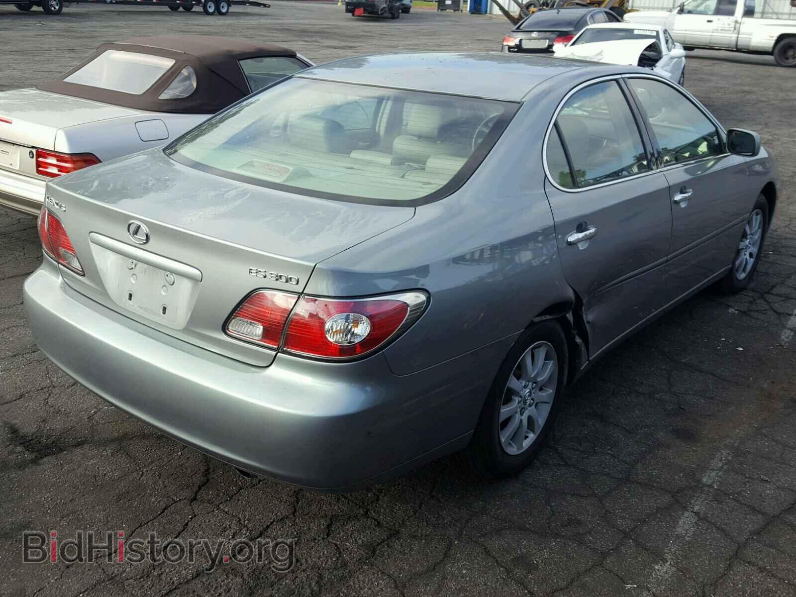 2003 LEXUS ES300 - VIN: JTHBF30G136020828 - Фото 4