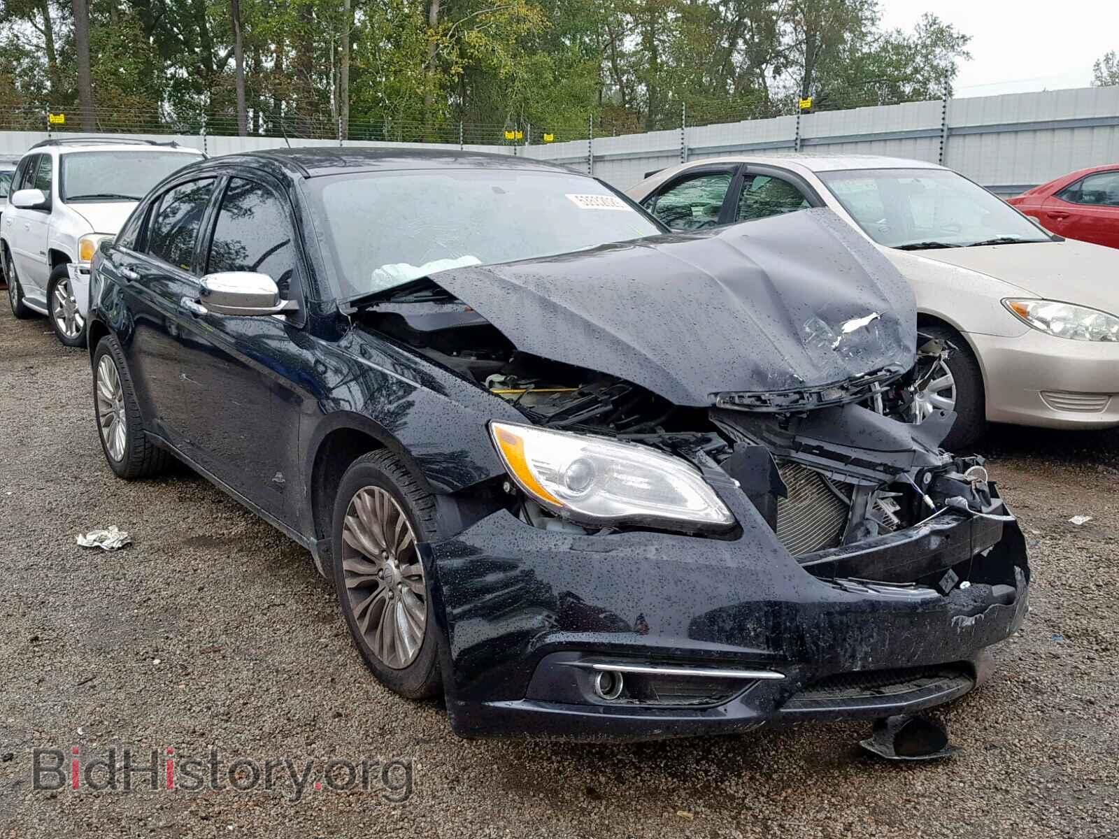 Фотография 1C3CCBCB7CN186306 - CHRYSLER 200 2012