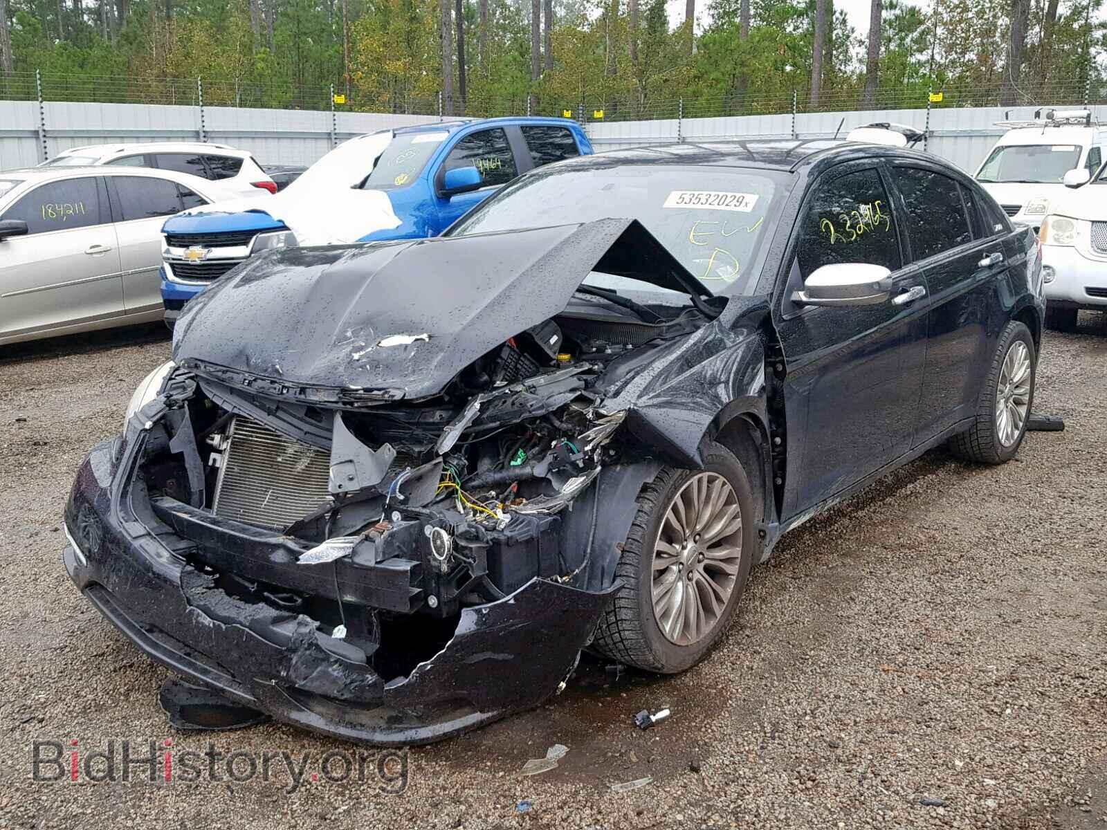 2012 CHRYSLER 200 - VIN: 1C3CCBCB7CN186306 - Фото 2