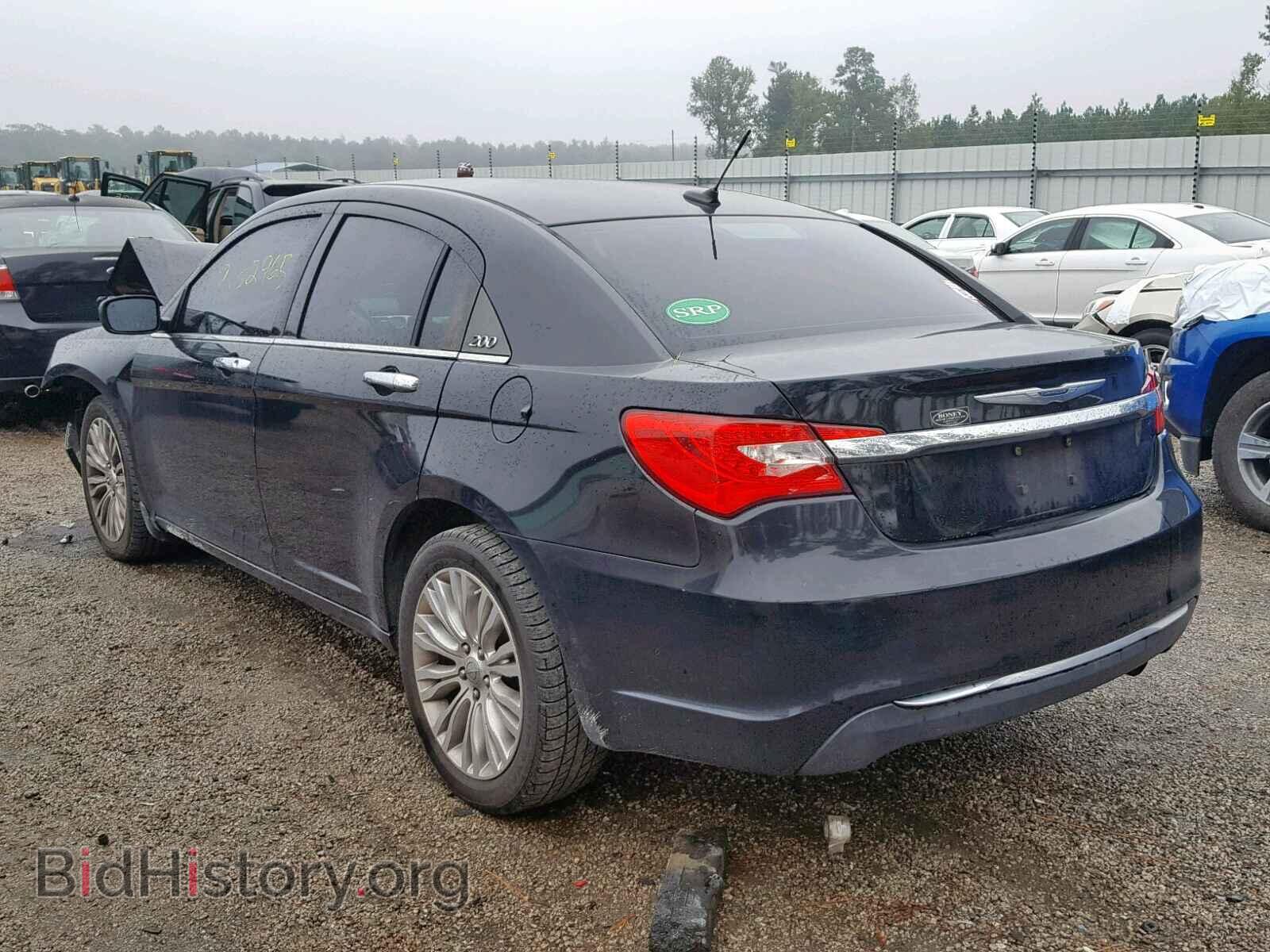 2012 CHRYSLER 200 - VIN: 1C3CCBCB7CN186306 - Фото 3