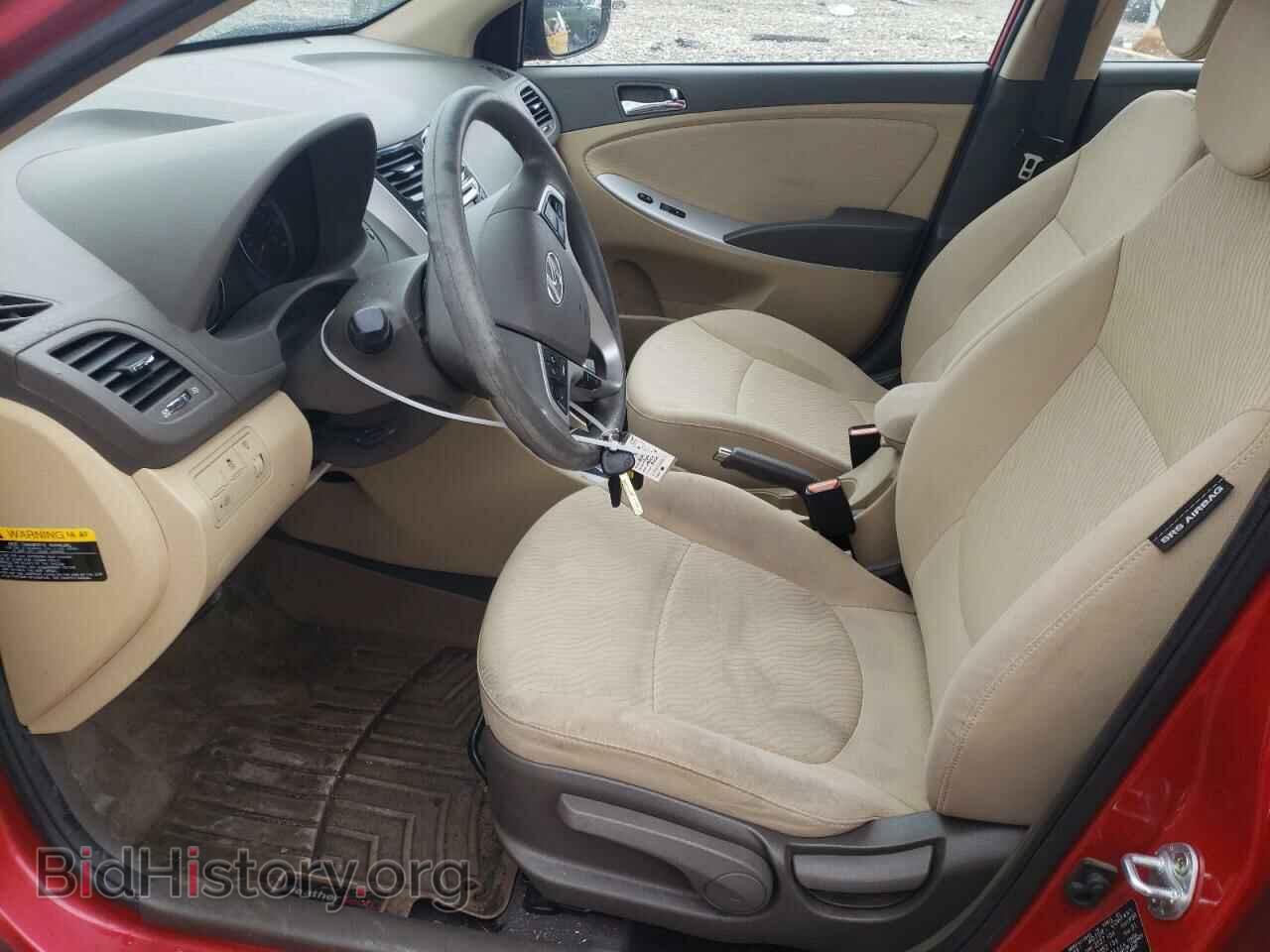 2014 HYUNDAI ACCENT - VIN: KMHCU4AE7EU767486 - Фото 7
