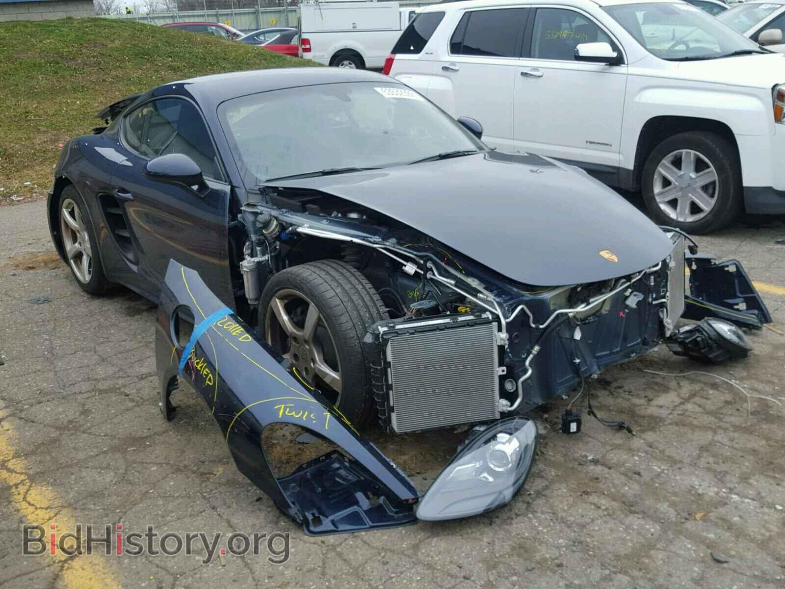 Фотография WP0AA2A87JK261004 - PORSCHE CAYMAN 2018