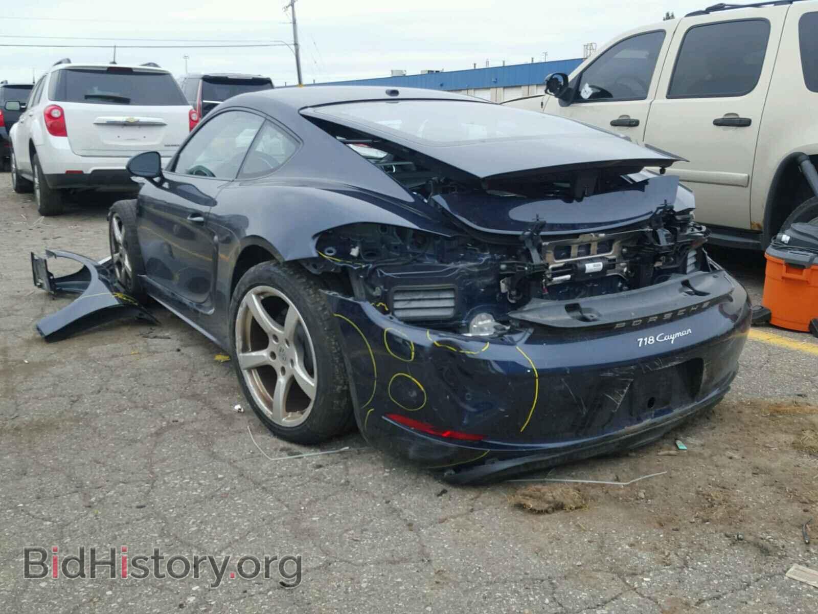 2018 PORSCHE CAYMAN - VIN: WP0AA2A87JK261004 - Фото 3