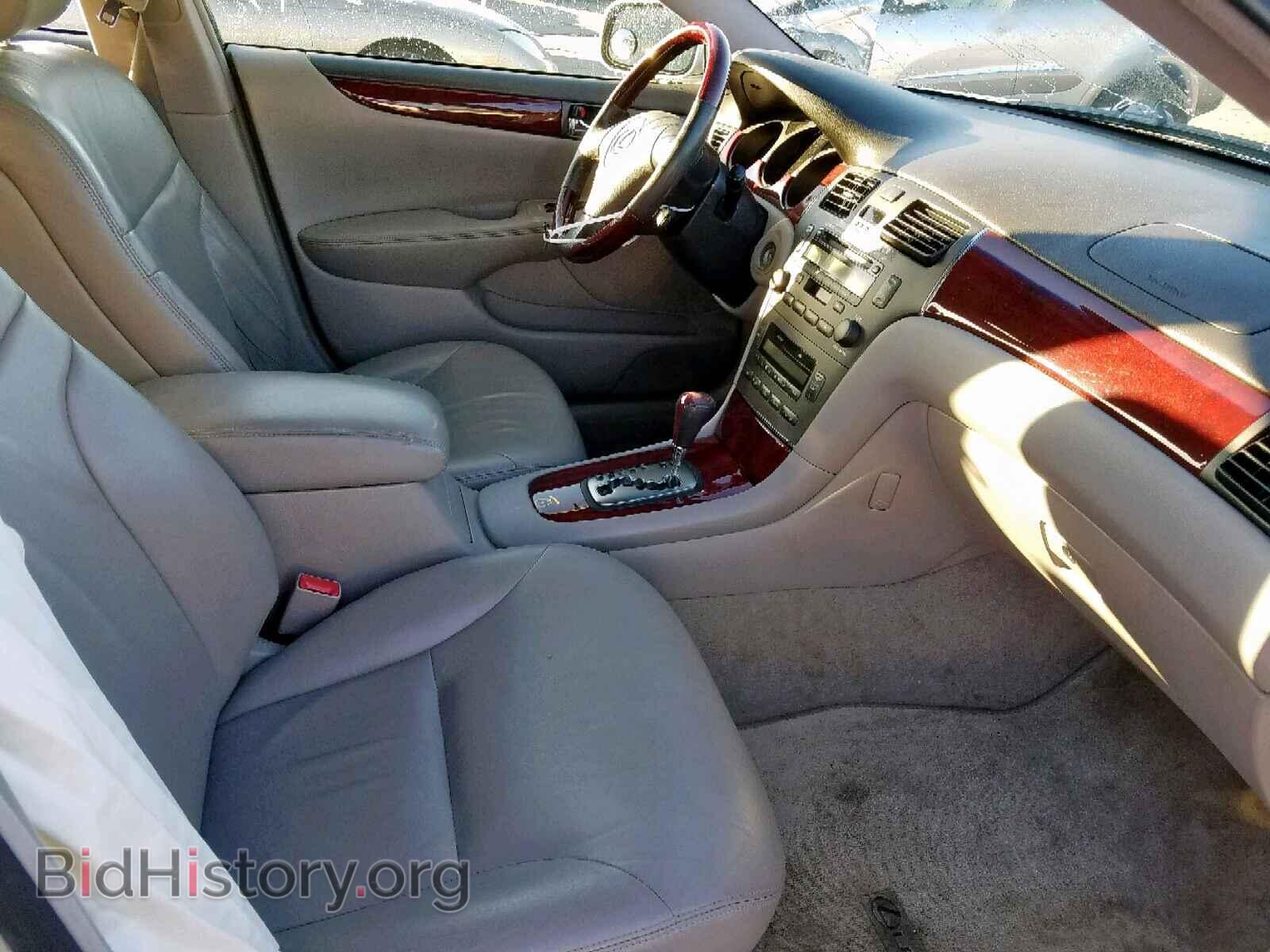 2003 LEXUS ES300 - VIN: JTHBF30G530147343 - Фото 5