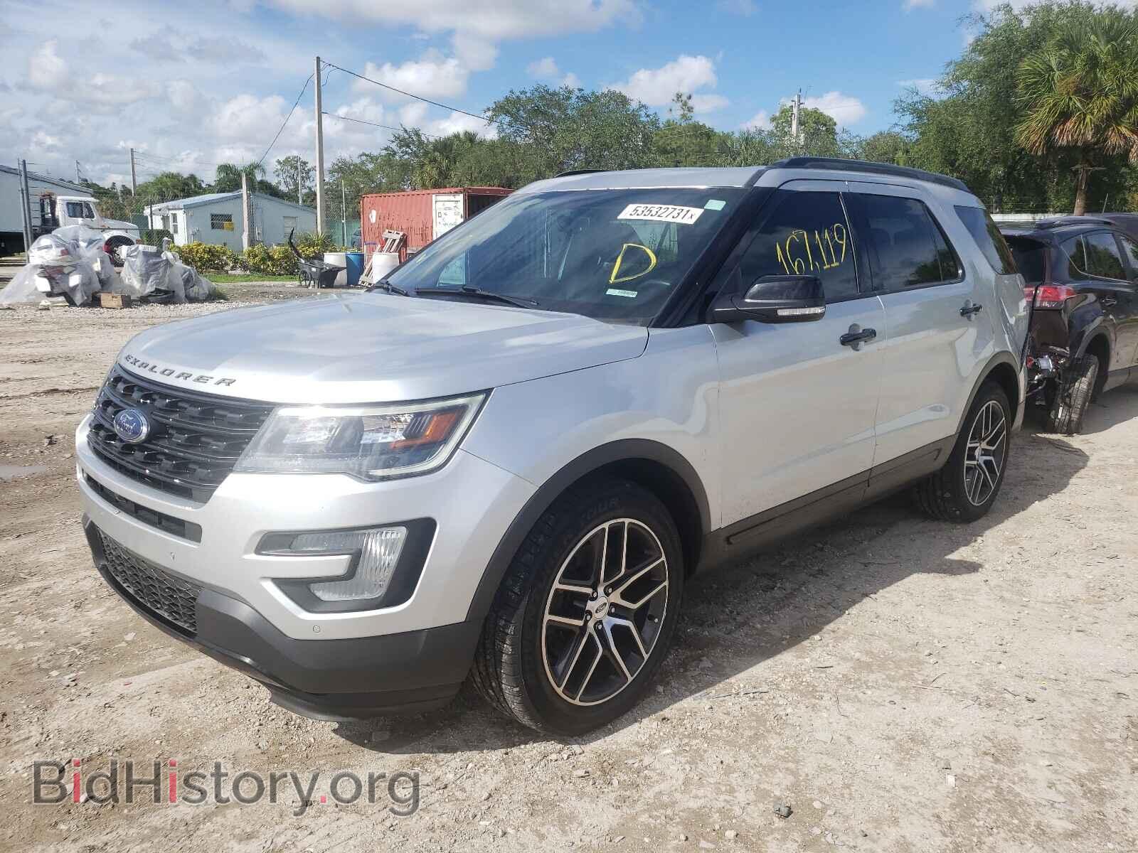 2016 FORD EXPLORER - VIN: 1FM5K8GT1GGA23296 - Фото 2