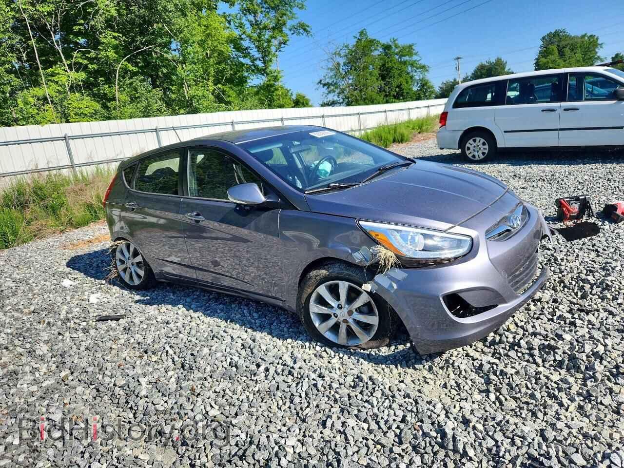 2014 HYUNDAI ACCENT - VIN: KMHCU5AEXEU151173 - Фото 4