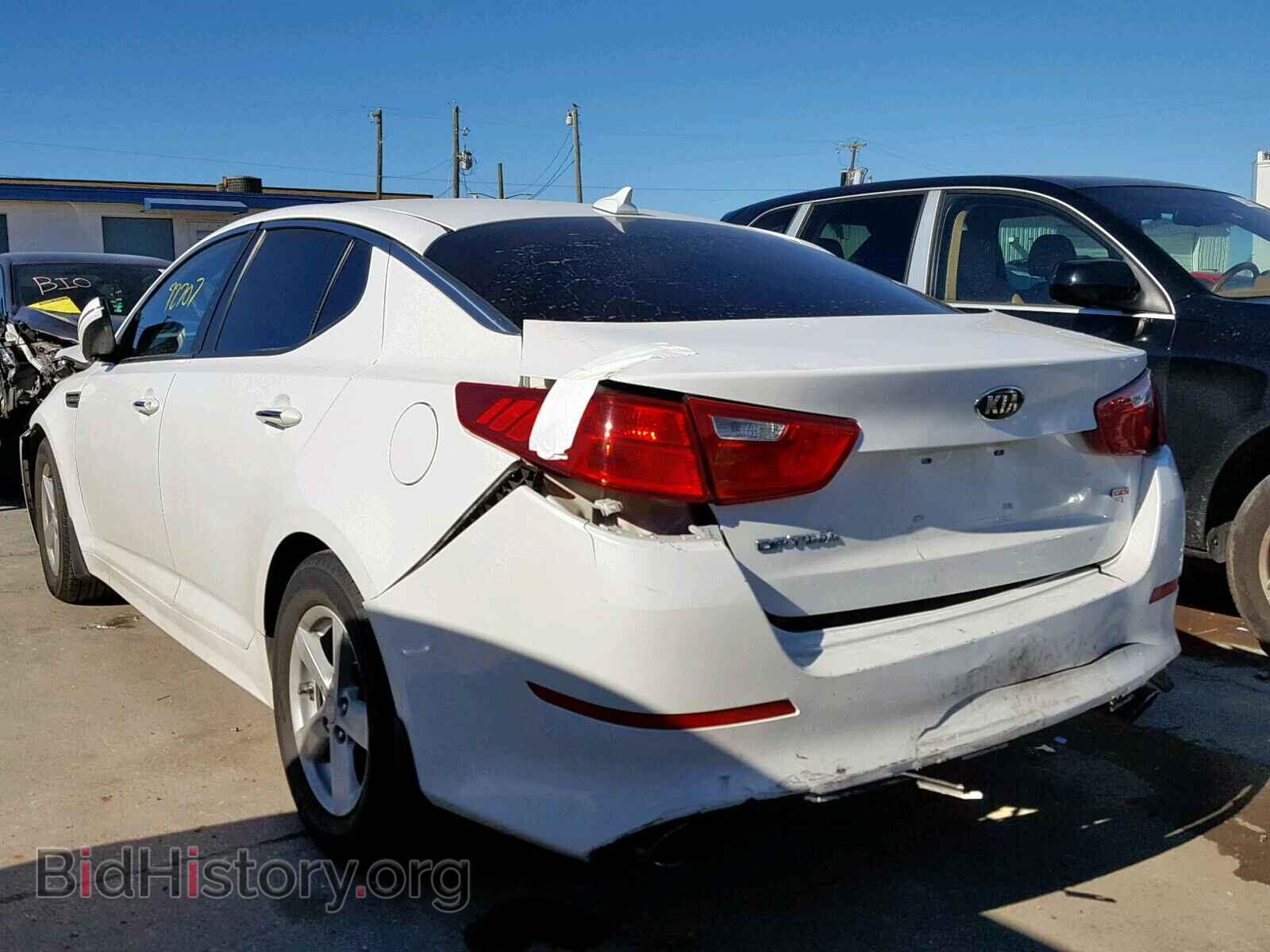 2015 KIA OPTIMA - VIN: KNAGM4A72F5547432 - Фото 3