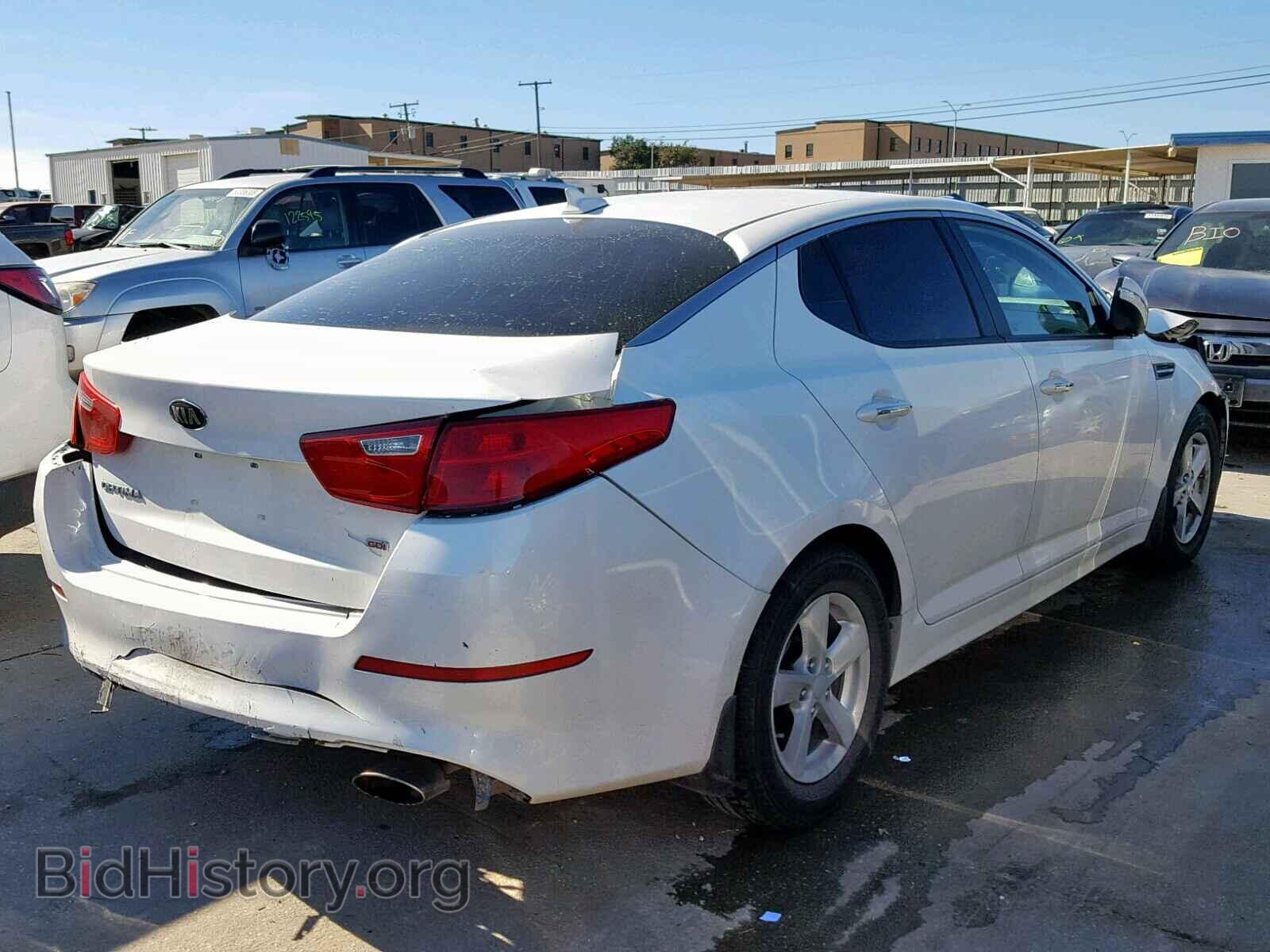 2015 KIA OPTIMA - VIN: KNAGM4A72F5547432 - Фото 4