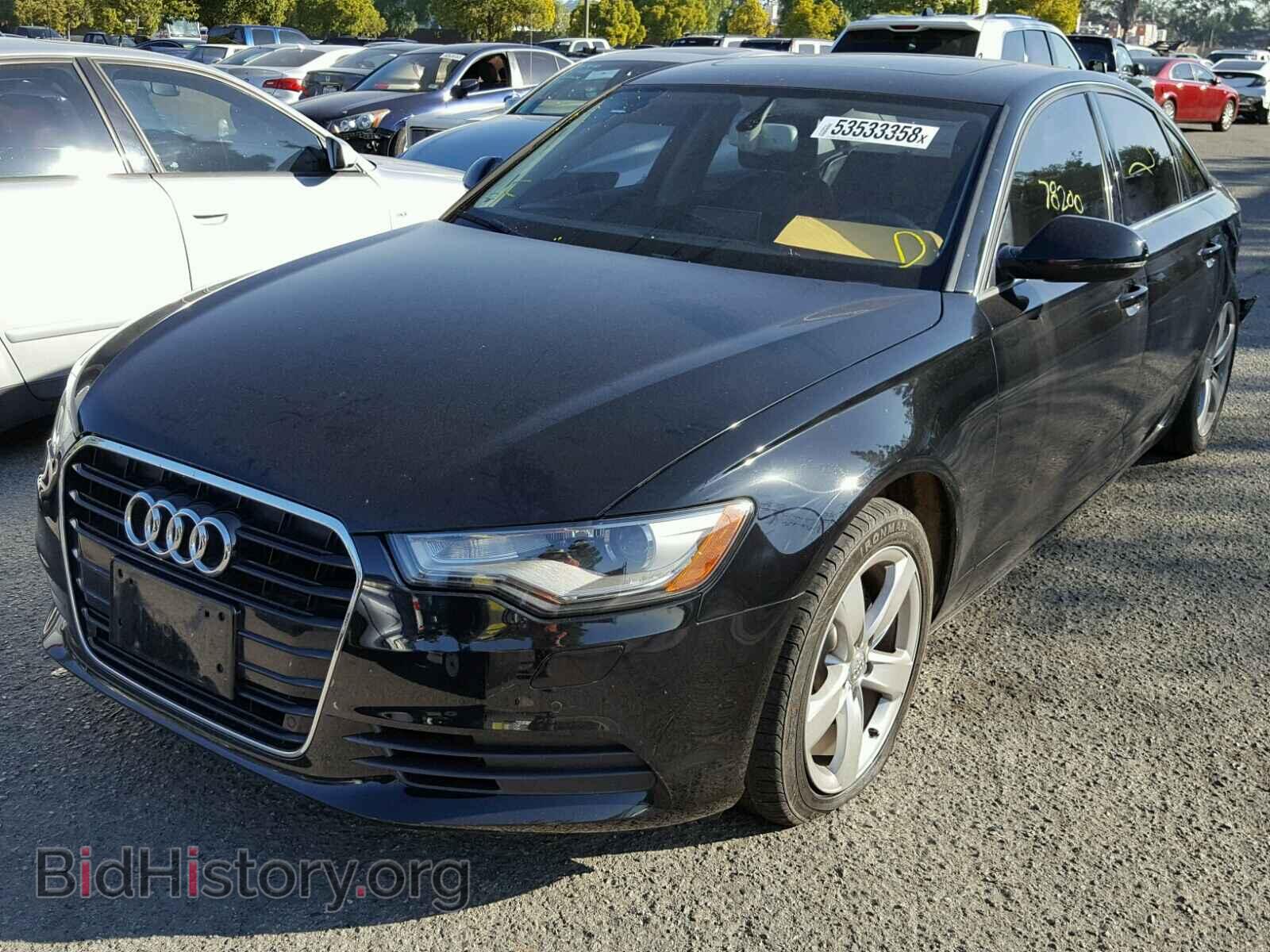 2012 AUDI A6 - VIN: WAUDFAFC9CN117152 - Фото 2