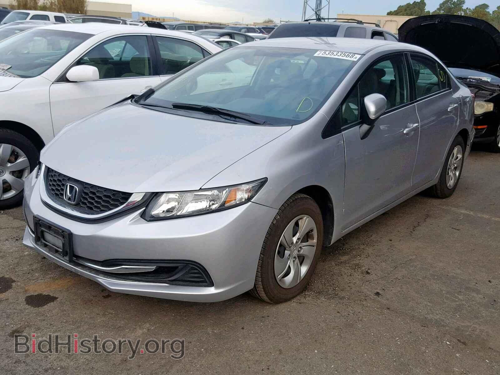 2014 HONDA CIVIC LX - VIN: 19XFB2F5XEE209540 - Фото 2