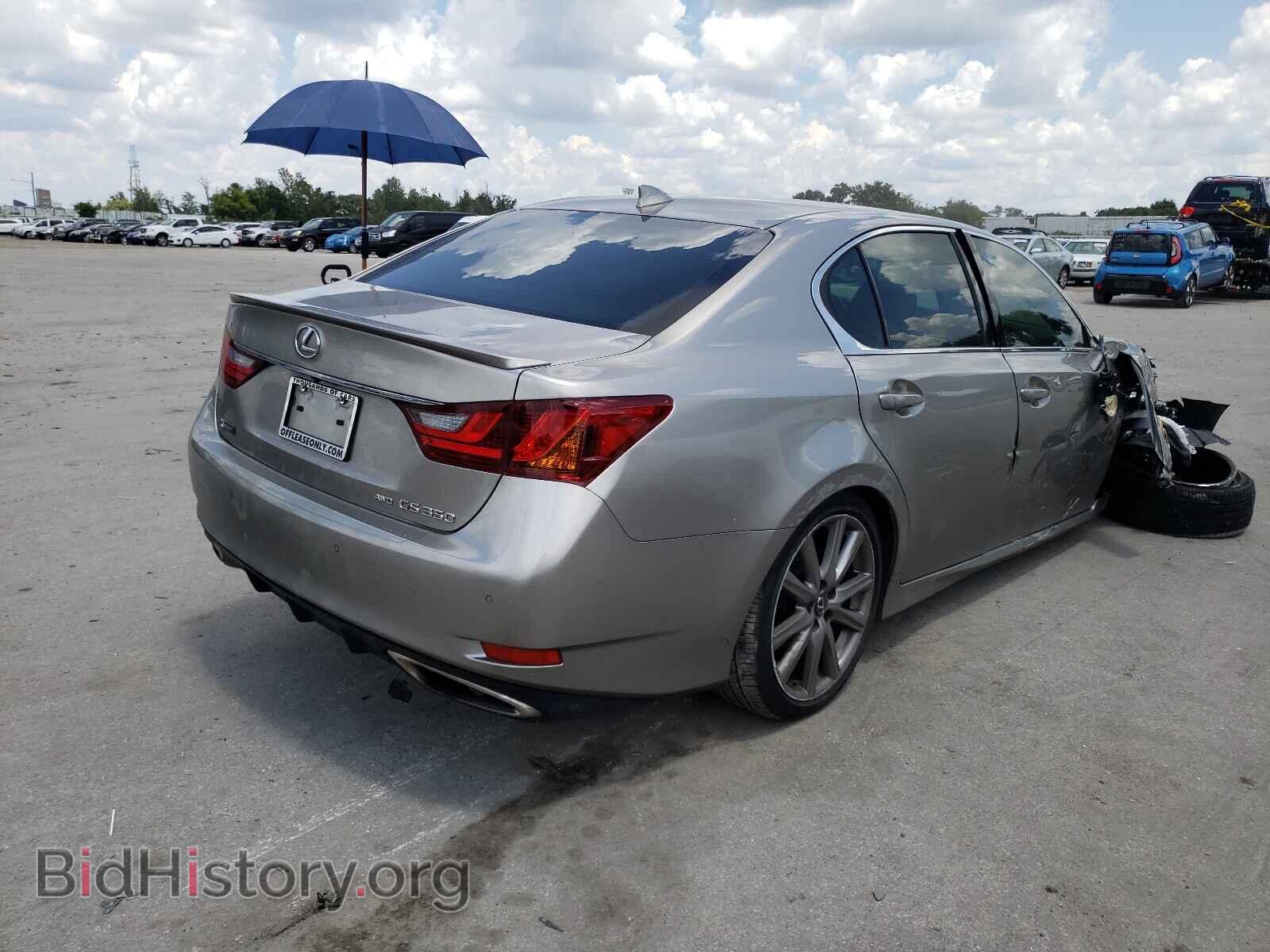 2015 LEXUS GS350 - VIN: JTHCE1BLXFA004831 - Фото 4