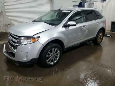 2014 Ford EDGE Limited, серебристый — VIN 2FMDK4KC9EBB55920, Copart
