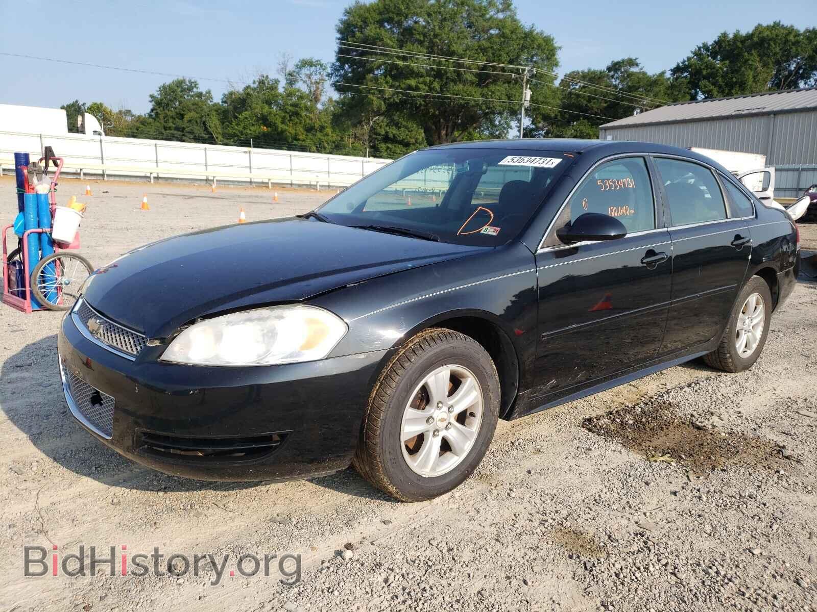 2013 CHEVROLET IMPALA - VIN: 2G1WF5E35D1113857 - Фото 2