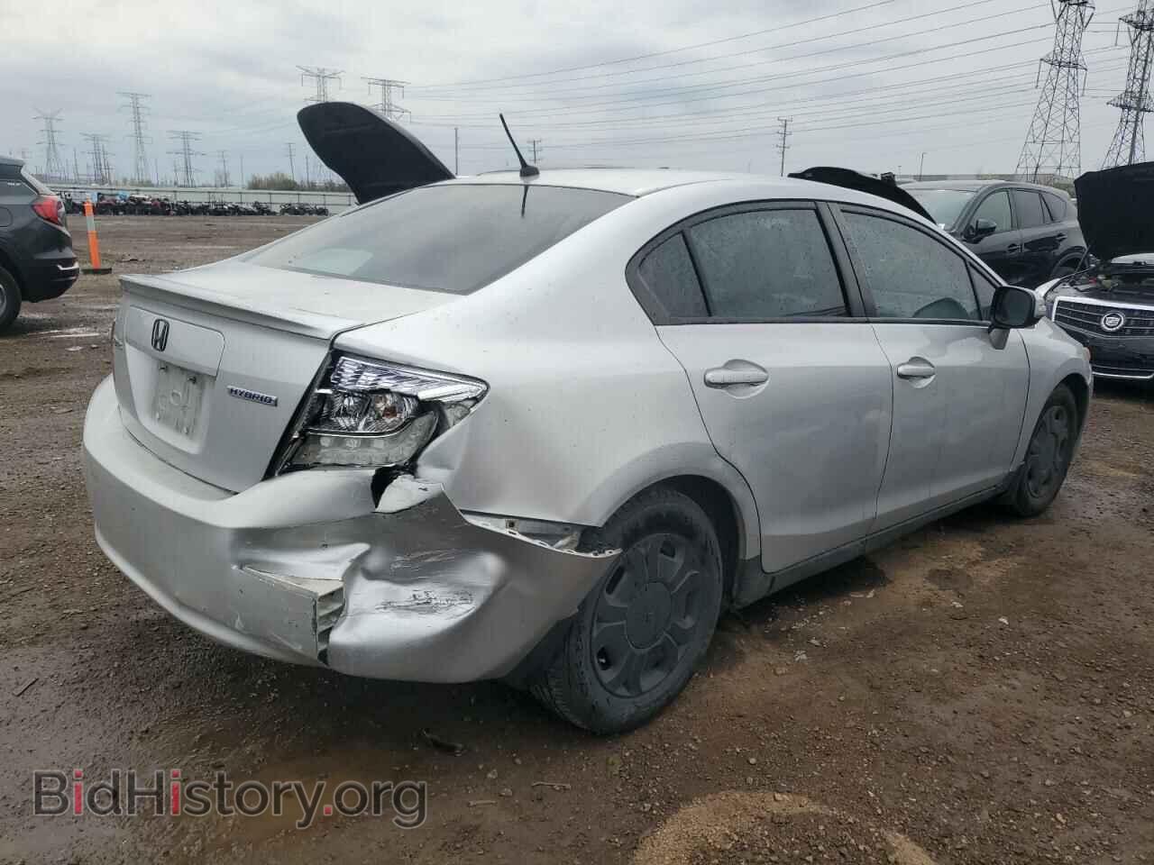 2012 HONDA CIVIC - VIN: JHMFB4F21CS005123 - Фото 3