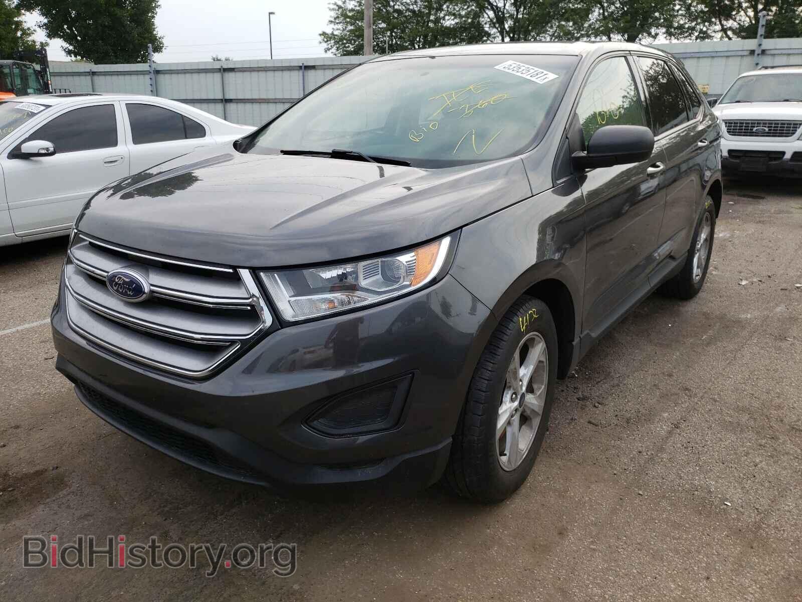 2016 FORD EDGE - VIN: 2FMPK4G97GBC20258 - Фото 2