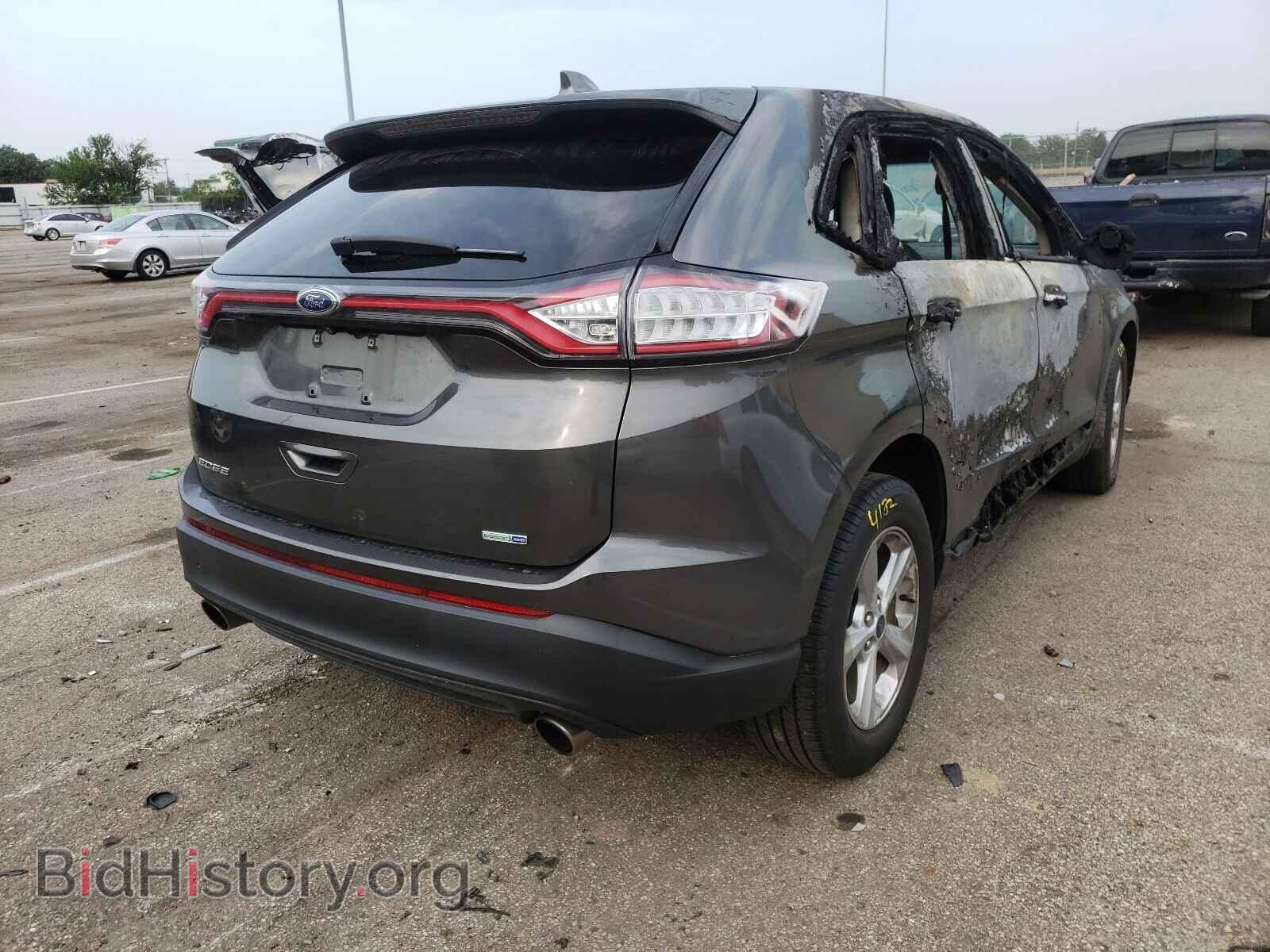 2016 FORD EDGE - VIN: 2FMPK4G97GBC20258 - Фото 4