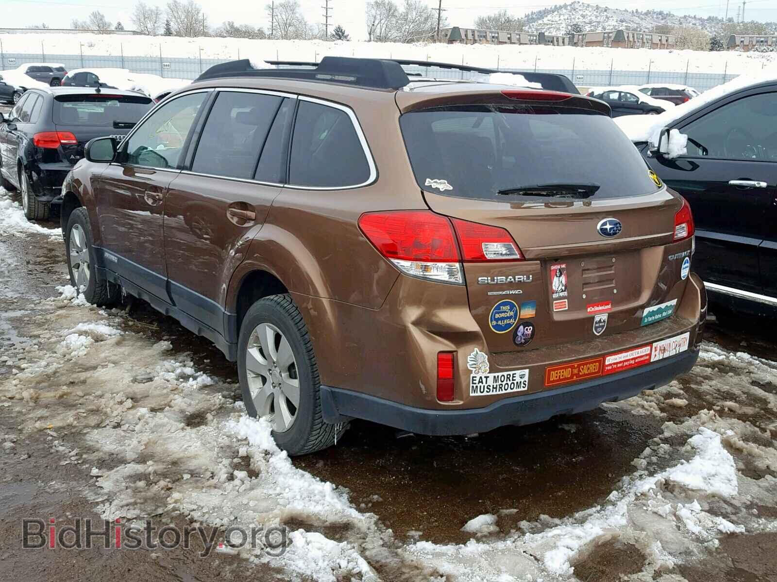 2011 SUBARU OUTBACK 2. - VIN: 4S4BRCGC9B1343558 - Photo 3