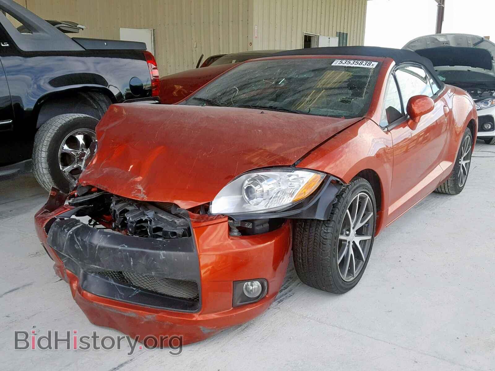 2011 MITSUBISHI ECLIPSE - VIN: 4A37L5EF5BE001311 - Photo 2